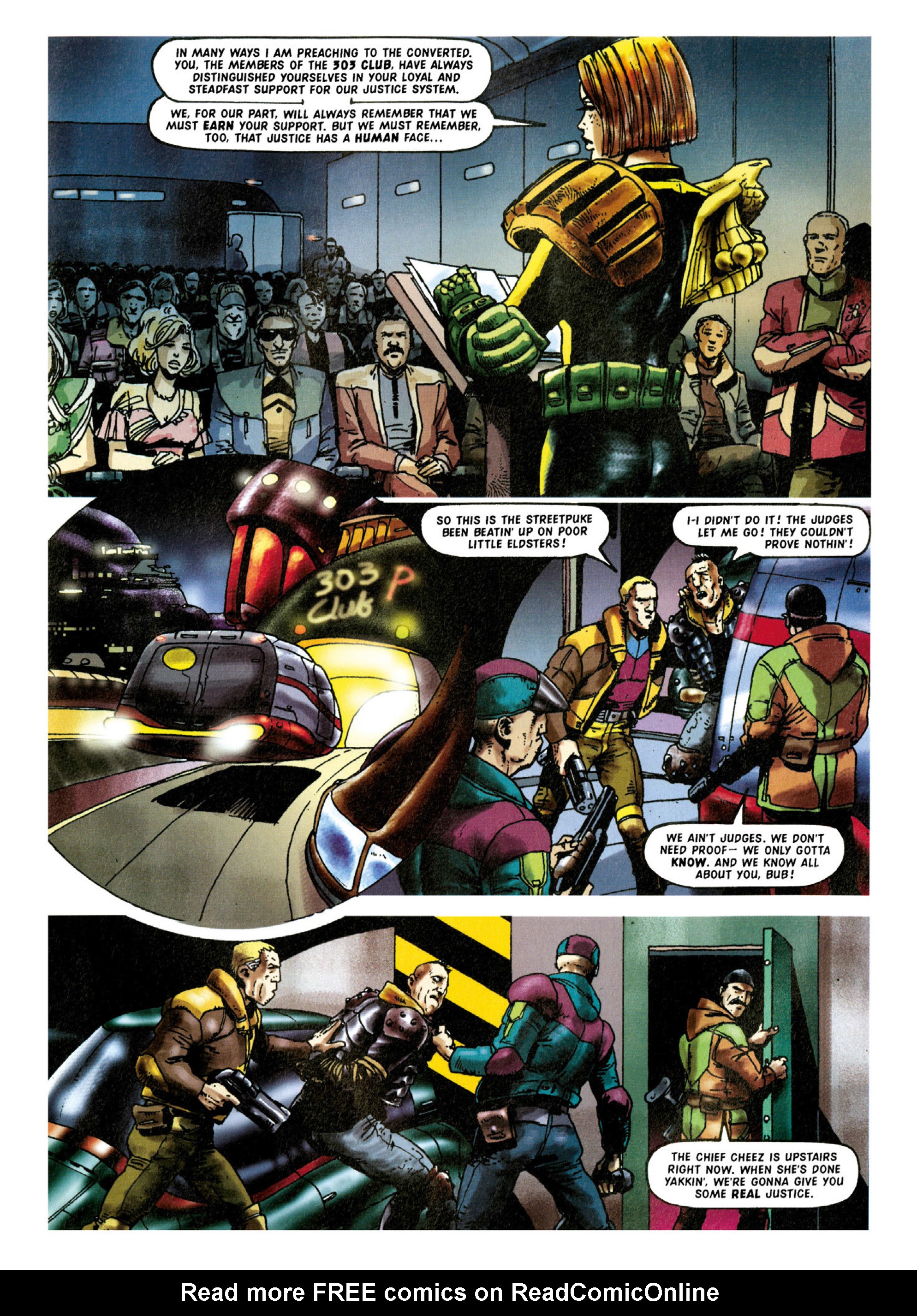 Read online Judge Dredd: The Complete Case Files comic -  Issue # TPB 28 - 142