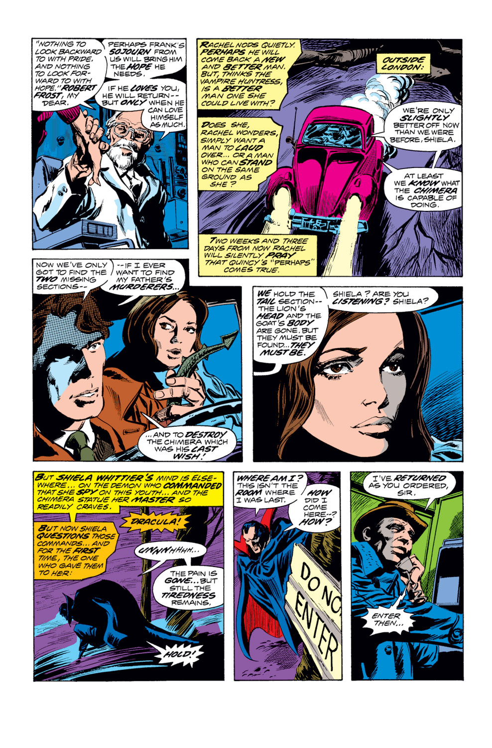 Read online Tomb of Dracula (1972) comic -  Issue #27 - 6