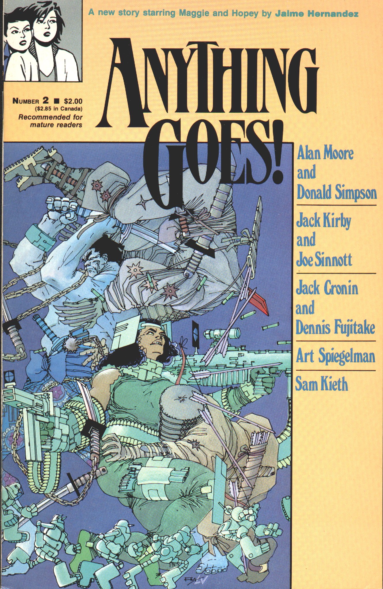 Read online Anything Goes! comic -  Issue #2 - 1