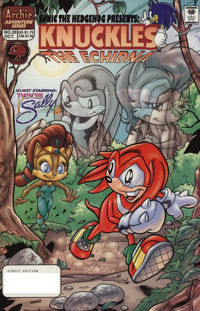 Read online Knuckles the Echidna comic -  Issue #29 - 1