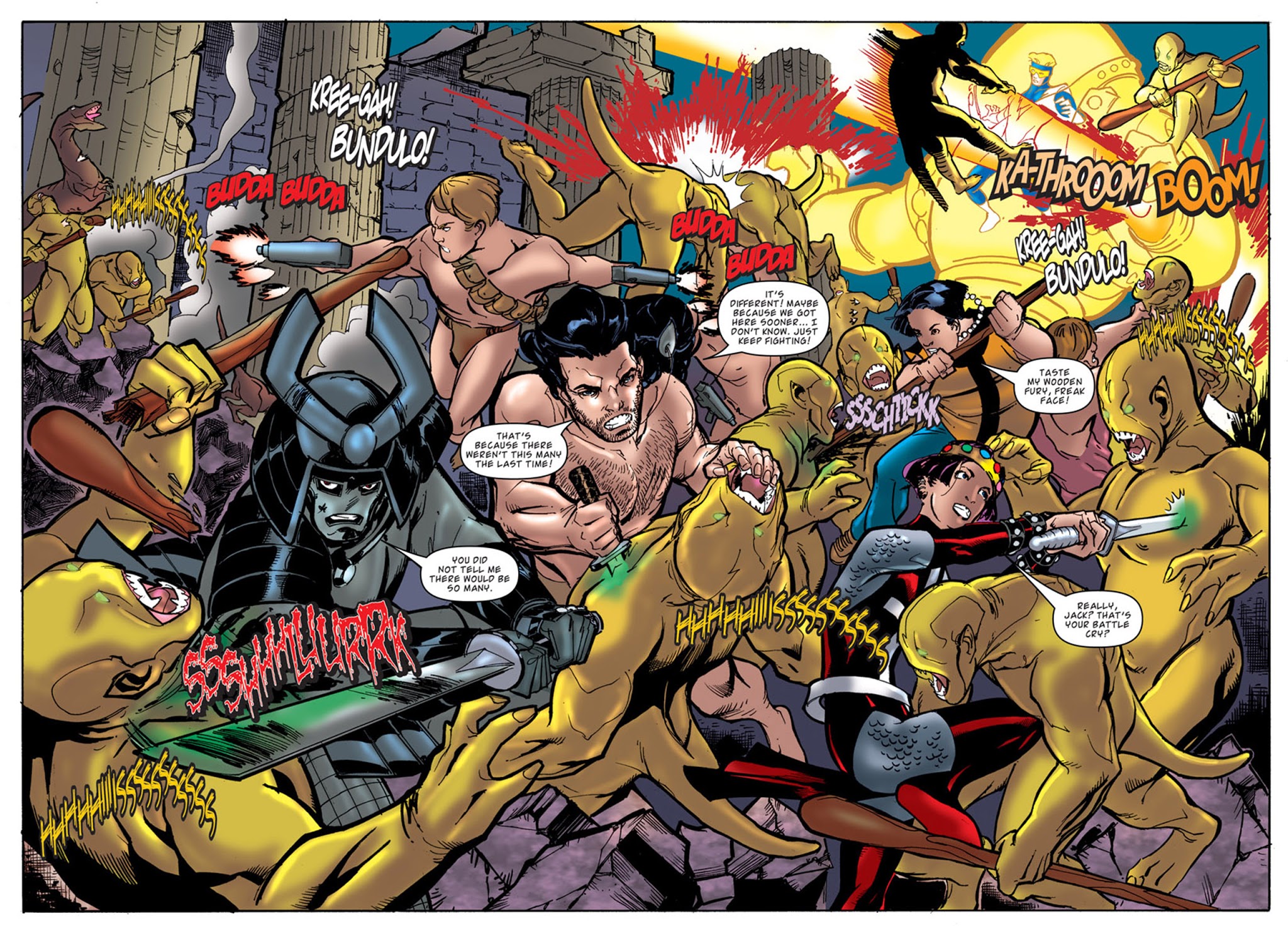 Read online FX2, The Lost Land comic -  Issue # TPB - 105