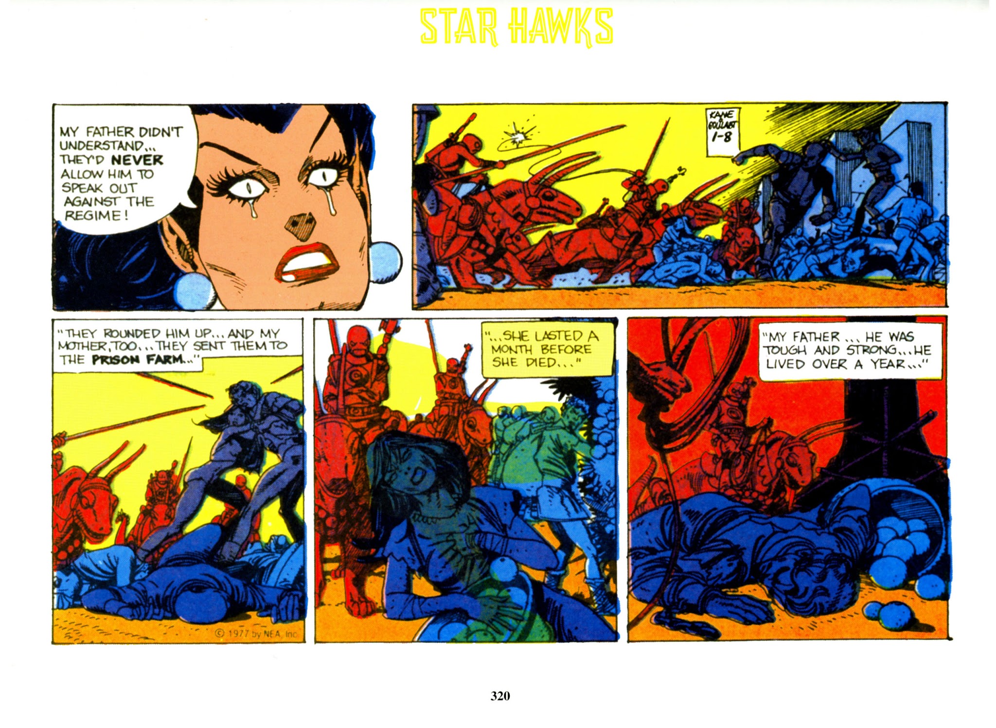 Read online Star Hawks: The Complete Series comic -  Issue # TPB - 322
