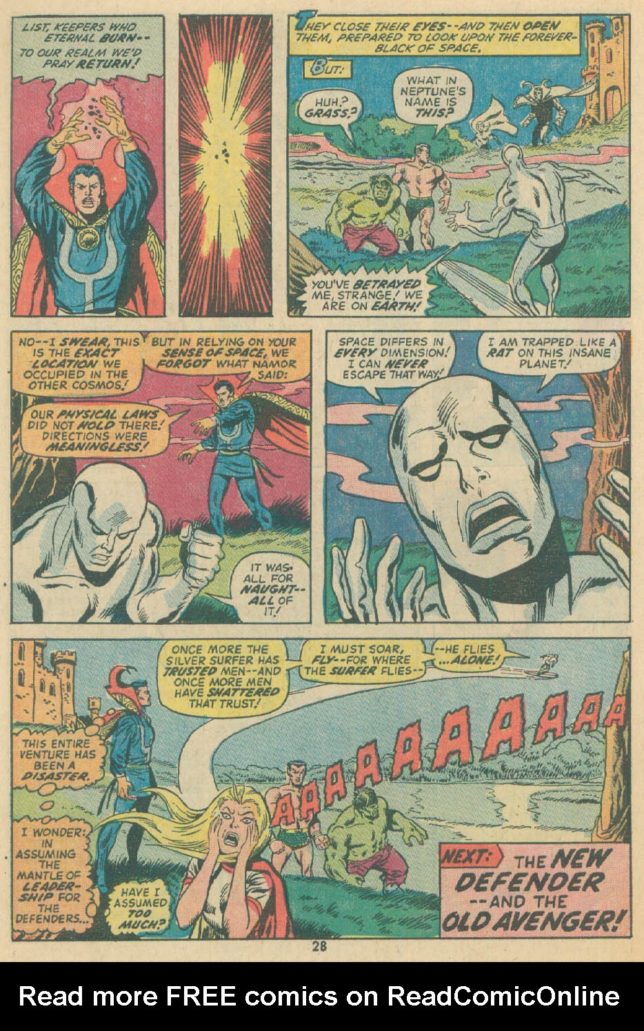 The Defenders (1972) Issue #3 #4 - English 21