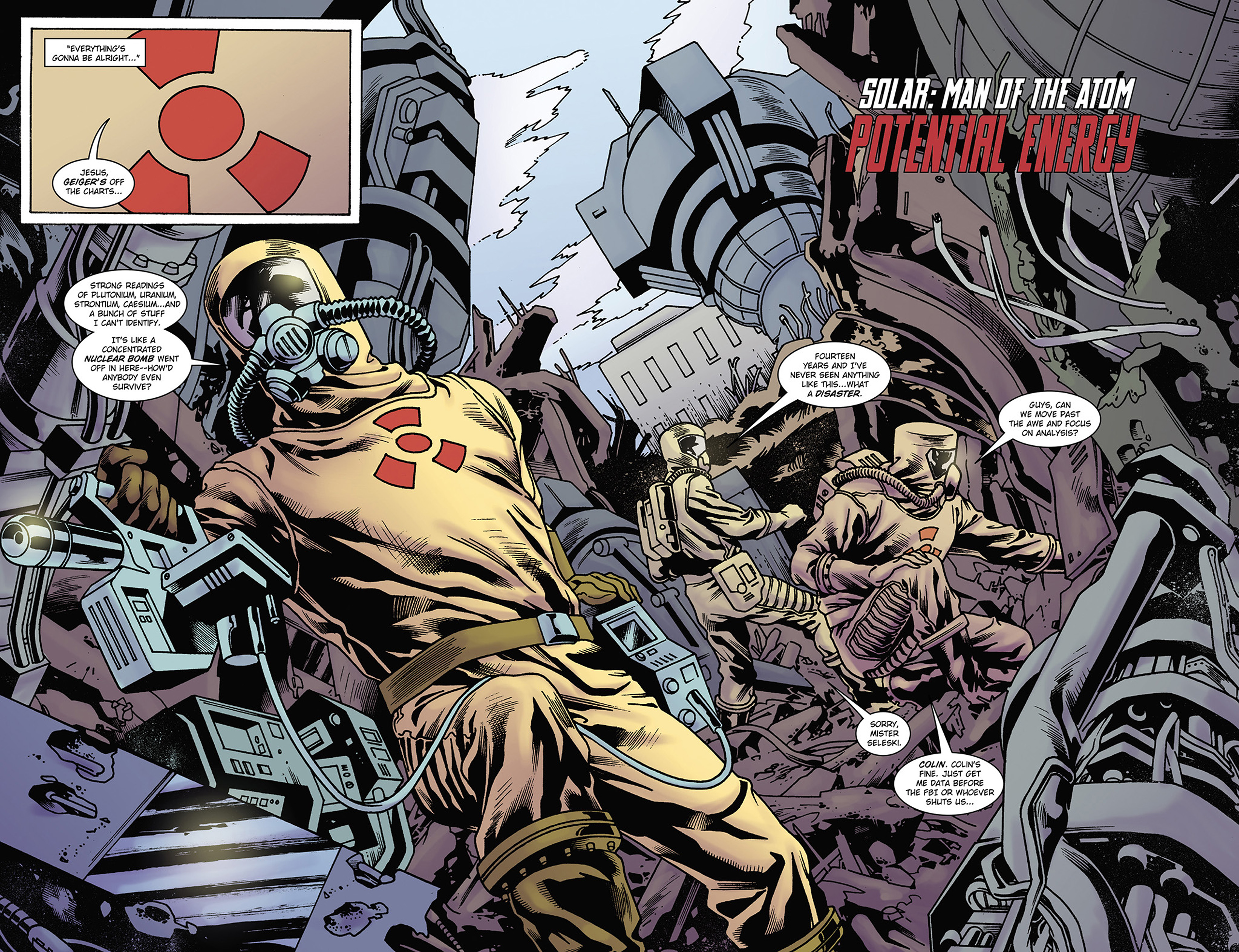 Read online Solar: Man of the Atom (2014) comic -  Issue #2 - 8