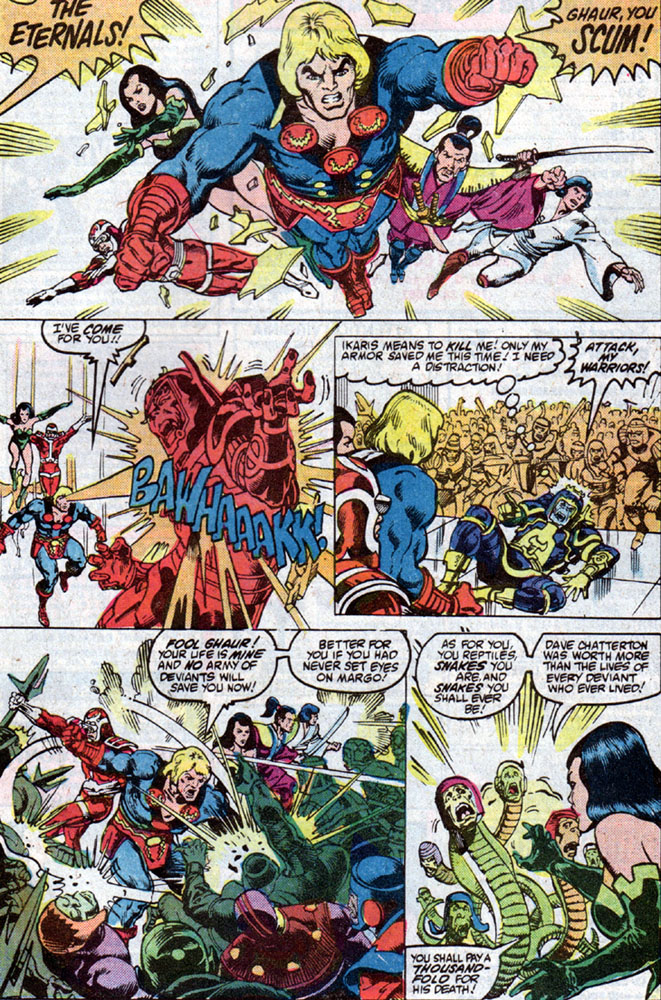 Read online Eternals (1985) comic -  Issue #11 - 20