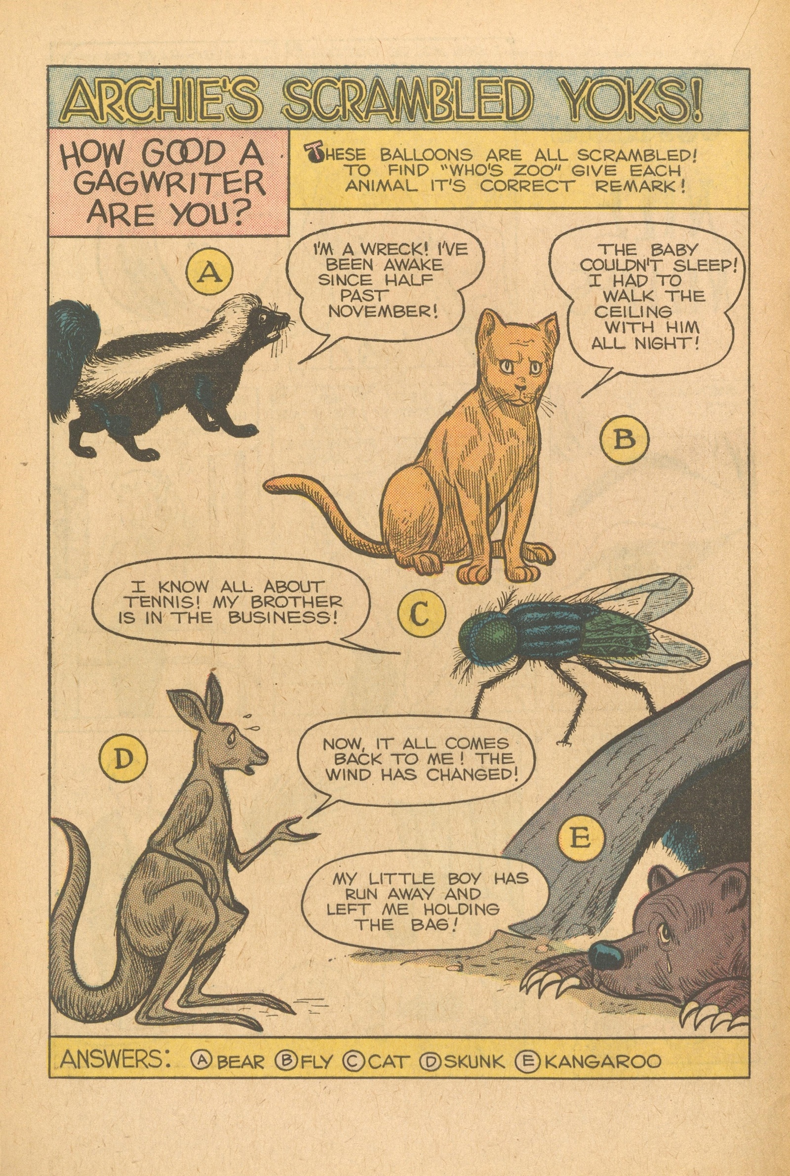 Read online Archie's Joke Book Magazine comic -  Issue #73 - 18