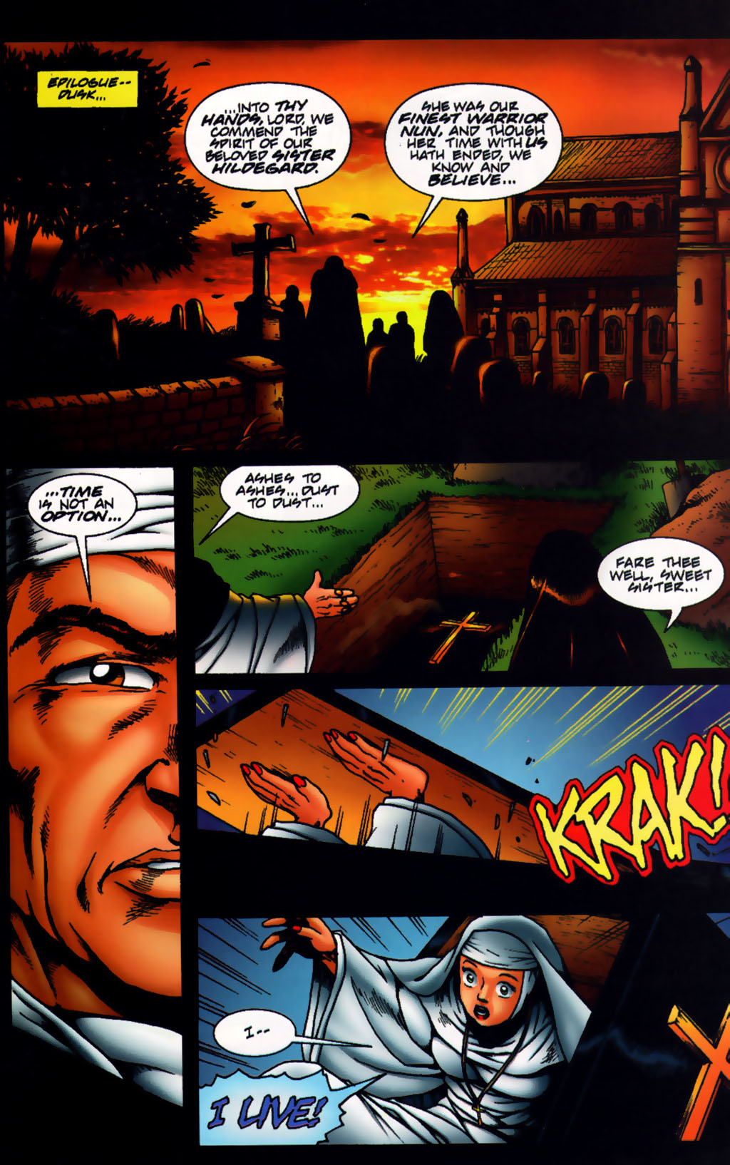 Read online Warrior Nun Areala: Scorpio Rose comic -  Issue #1 - 23