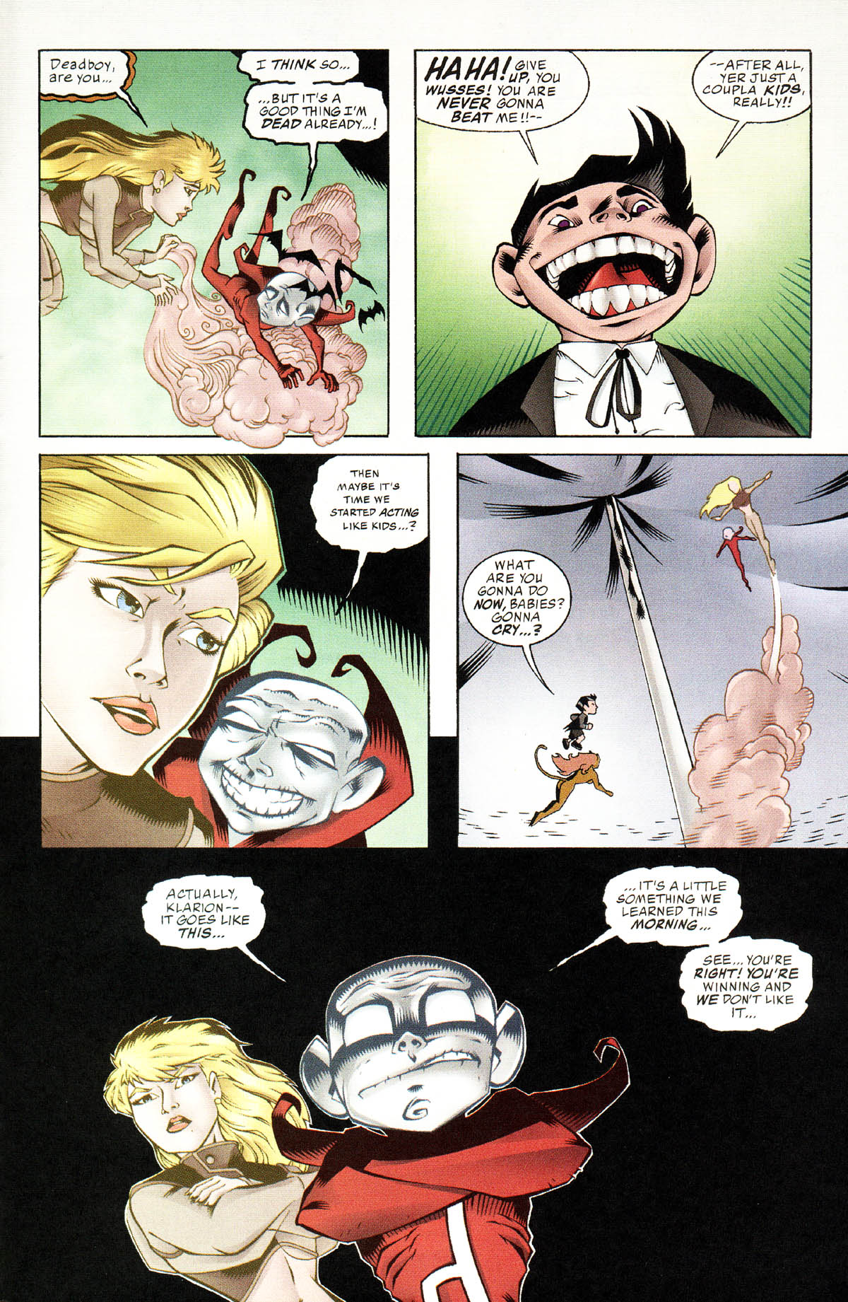 Read online Sins of Youth comic -  Issue # The Secret & Deadboy - 30