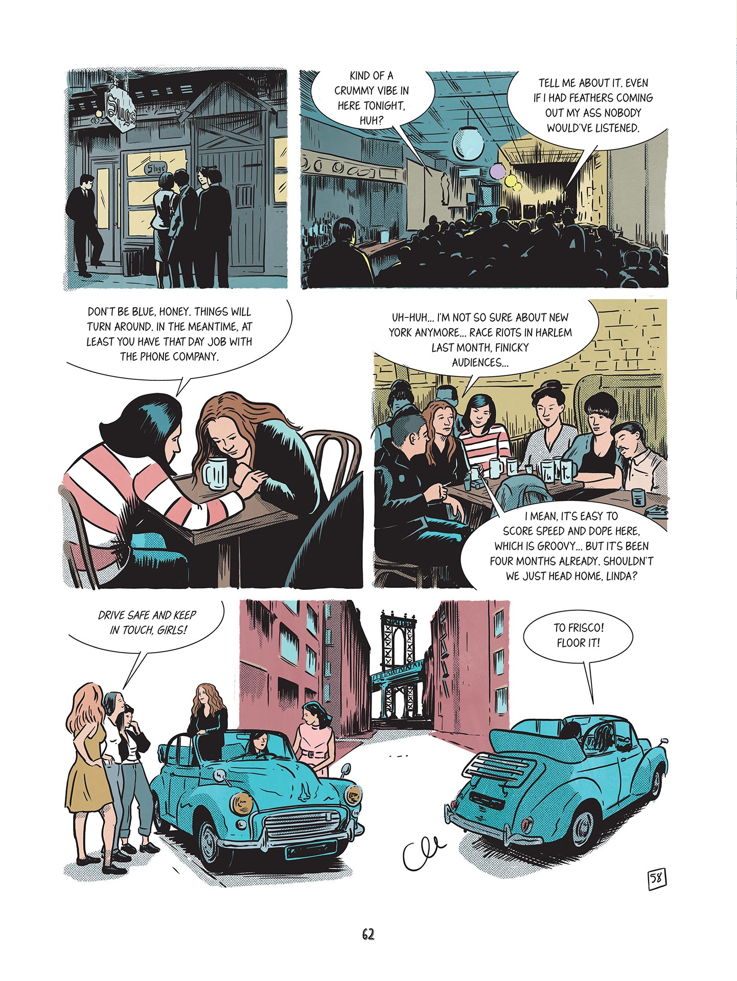 Read online Love Me Please!: The Story of Janis Joplin comic -  Issue # TPB (Part 1) - 62