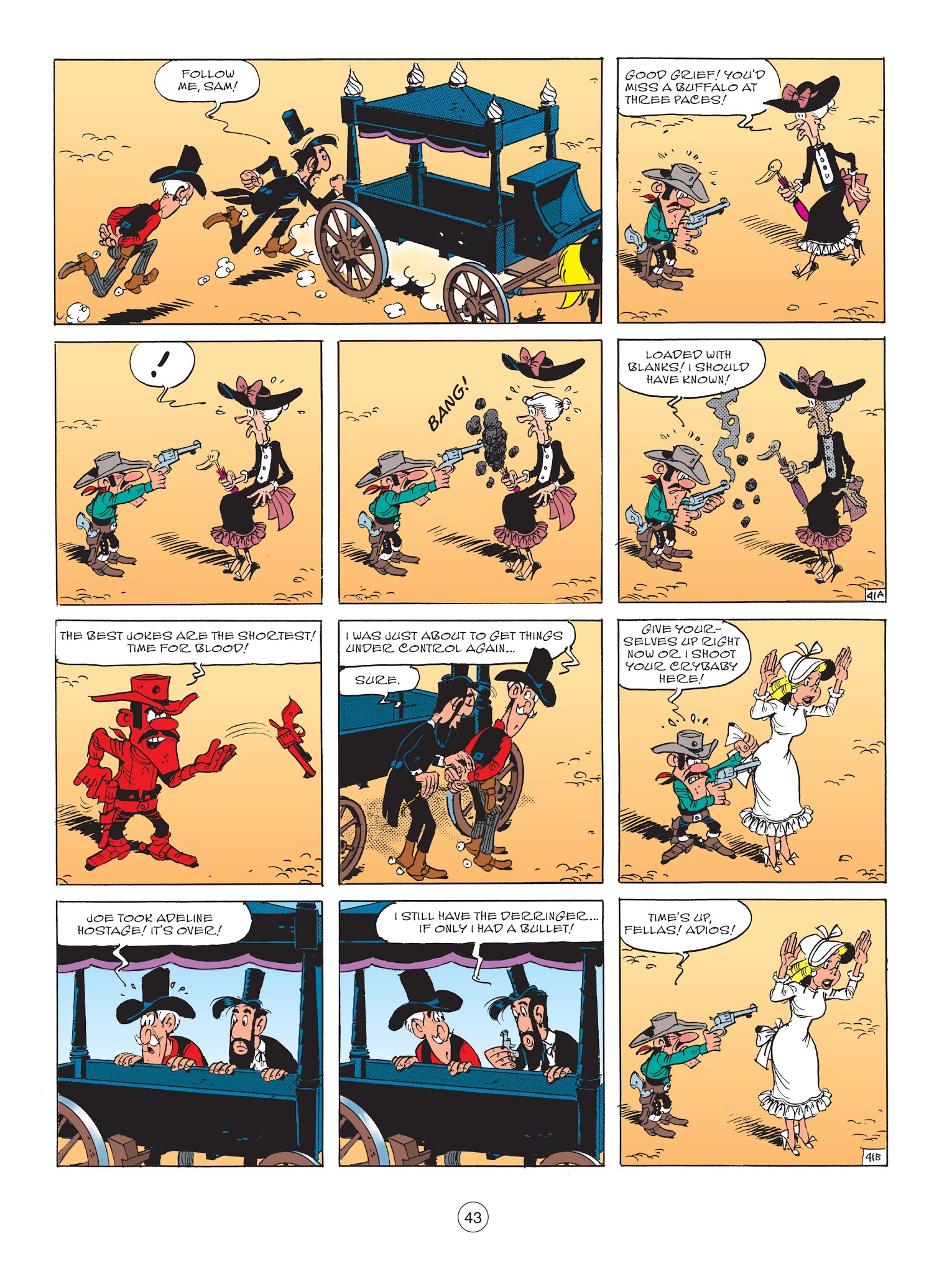 Read online A Lucky Luke Adventure comic -  Issue #64 - 44