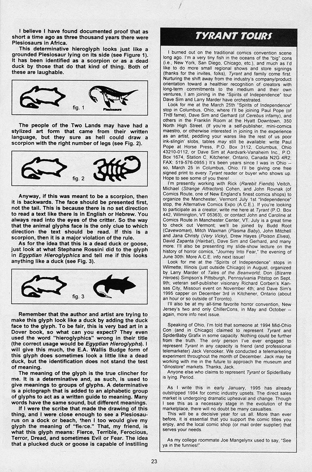 Read online S.R. Bissette's Tyrant comic -  Issue #3 - 25