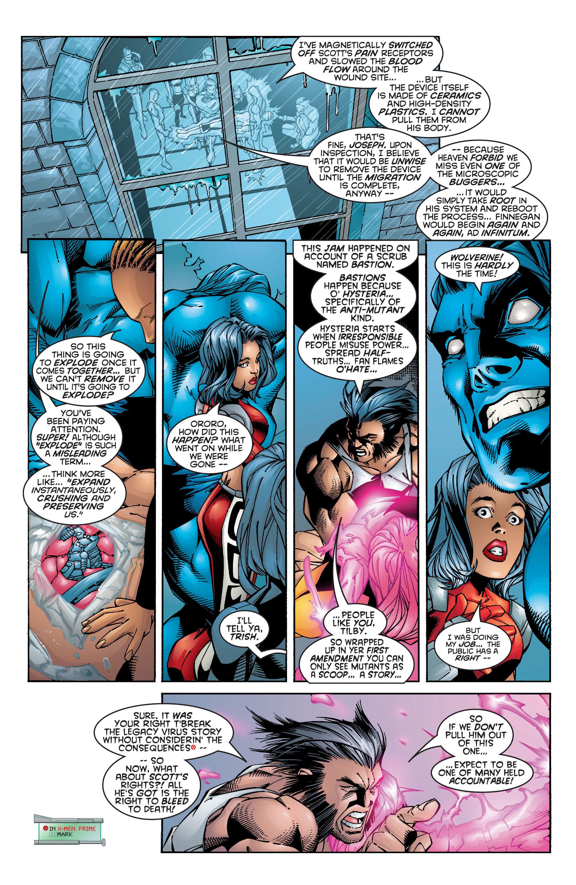 Read online X-Men Milestones: Operation Zero Tolerance comic -  Issue # TPB (Part 5) - 11