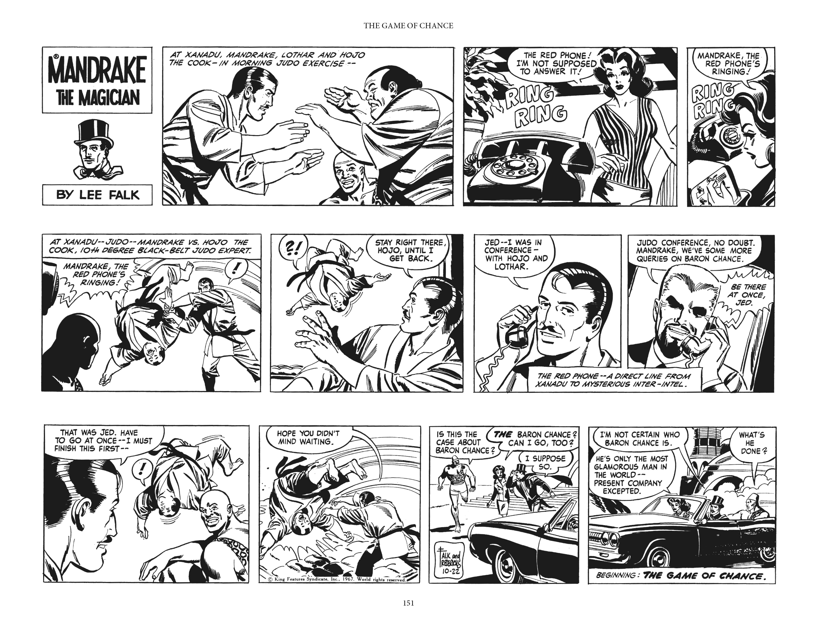 Read online Mandrake the Magician: The Fred Fredricks Sundays comic -  Issue # TPB (Part 2) - 52