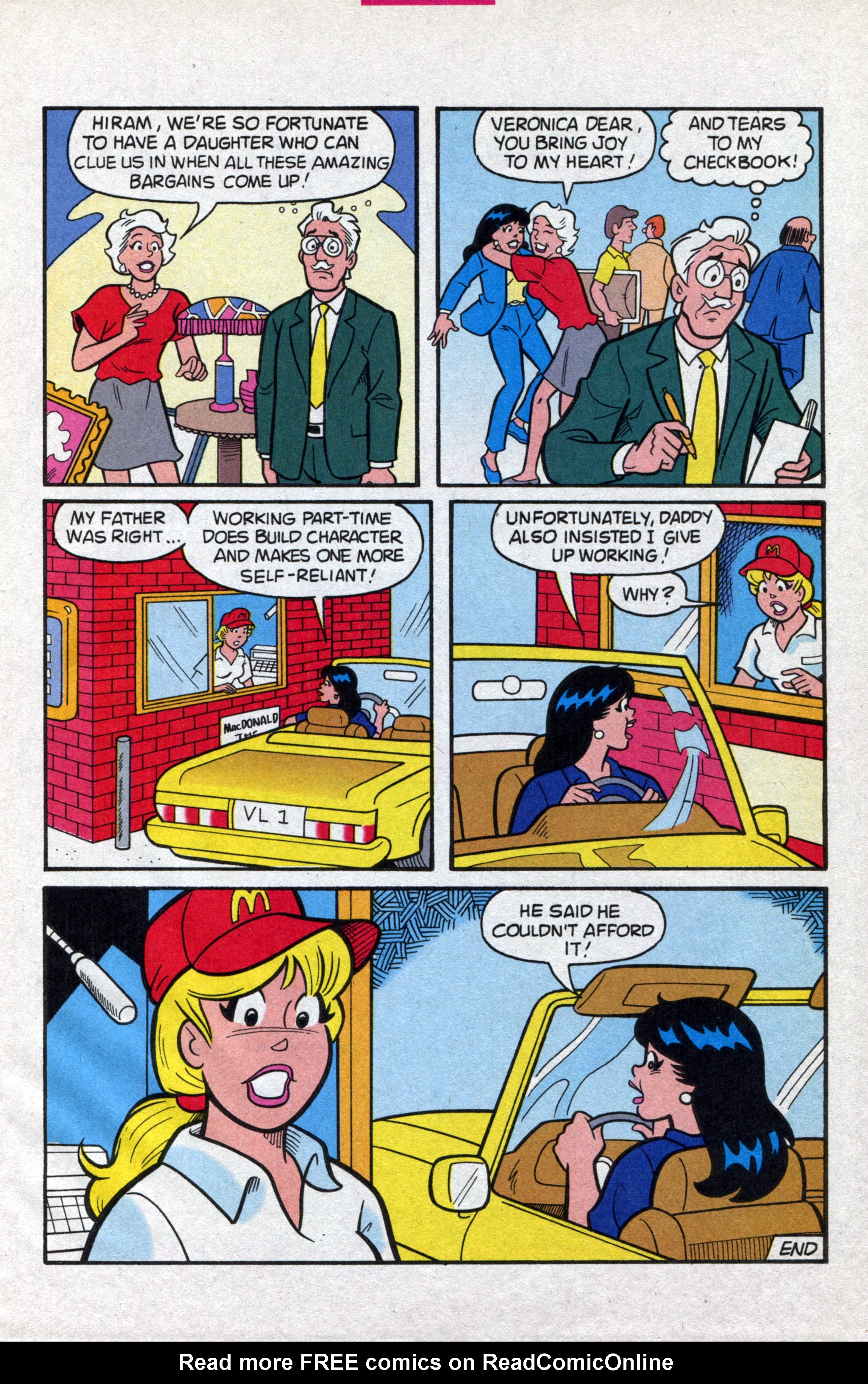 Read online Veronica comic -  Issue #81 - 32