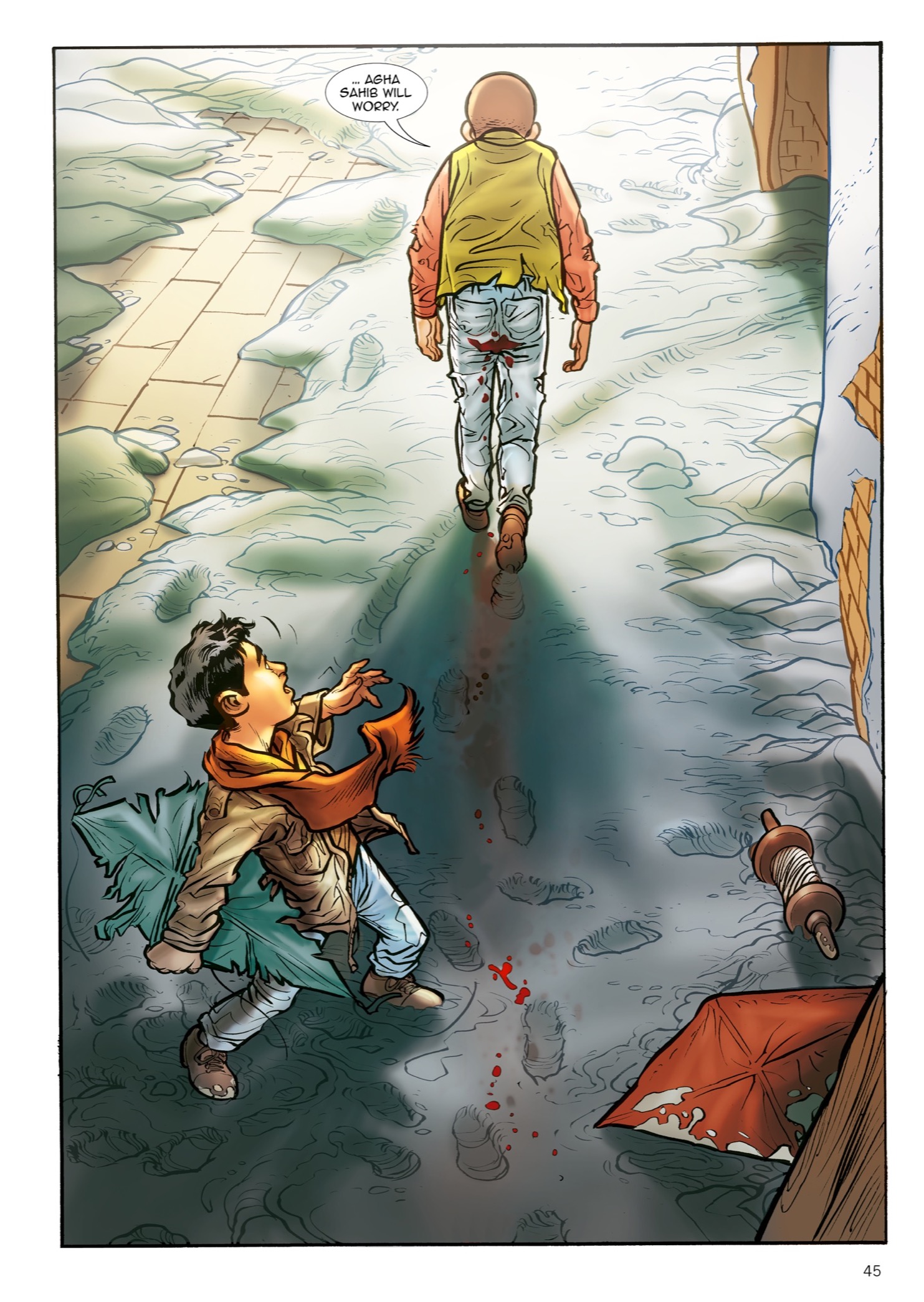 Read online The Kite Runner comic -  Issue # TPB - 46