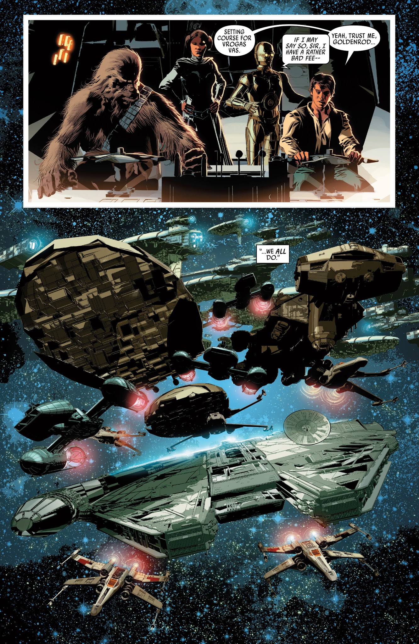Read online Star Wars: Vader Down comic -  Issue # TPB - 25