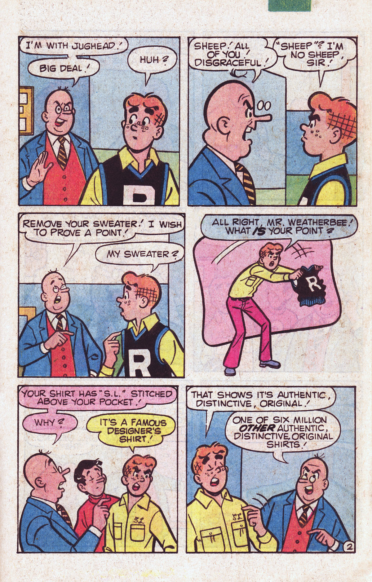 Read online Archie (1960) comic -  Issue #301 - 21