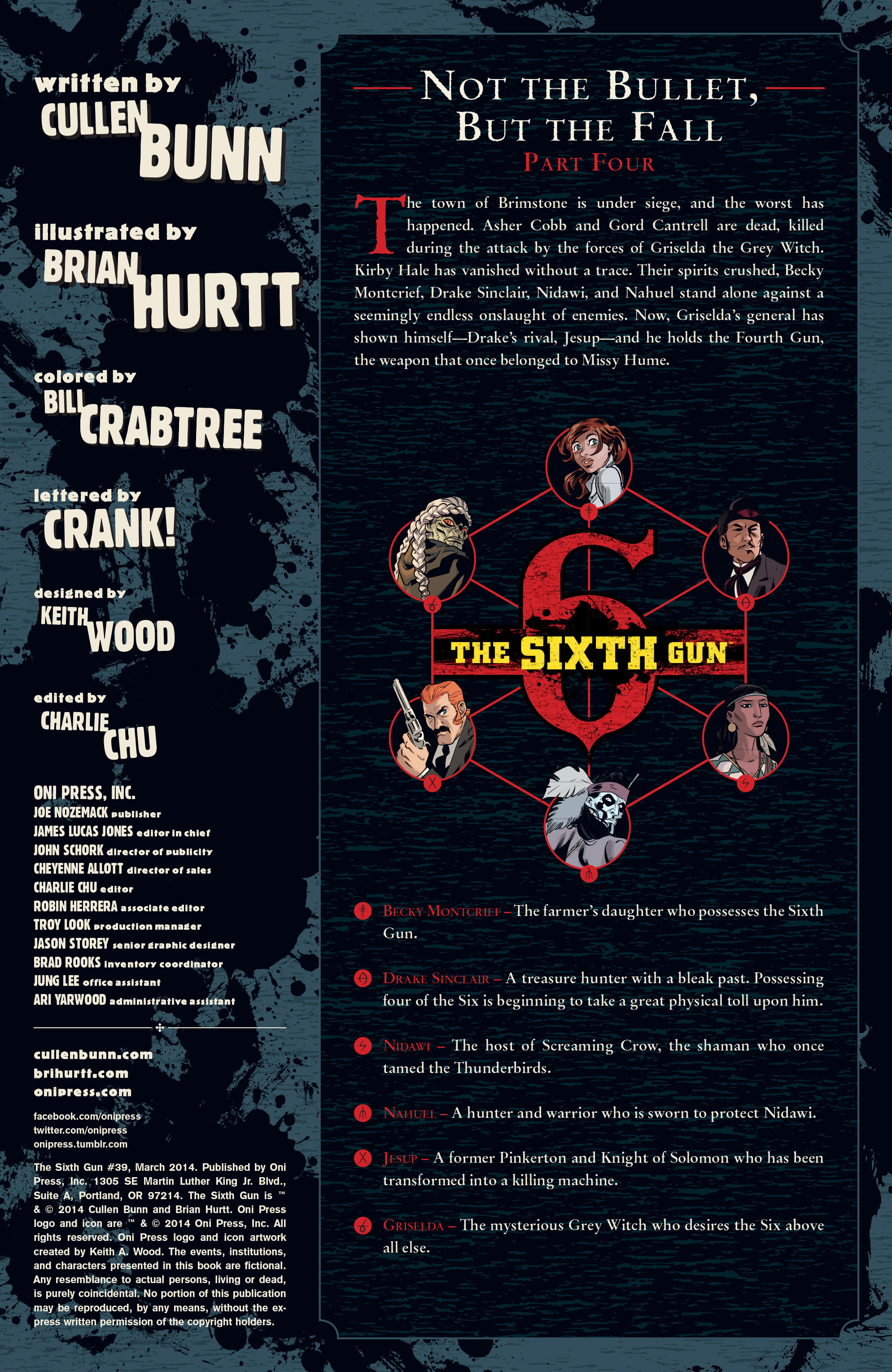 Read online The Sixth Gun comic -  Issue #39 - 2