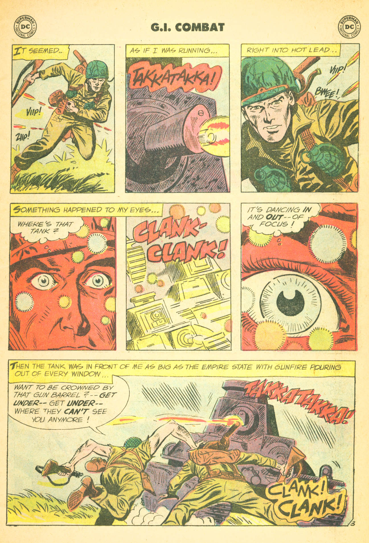 Read online G.I. Combat (1952) comic -  Issue #67 - 5