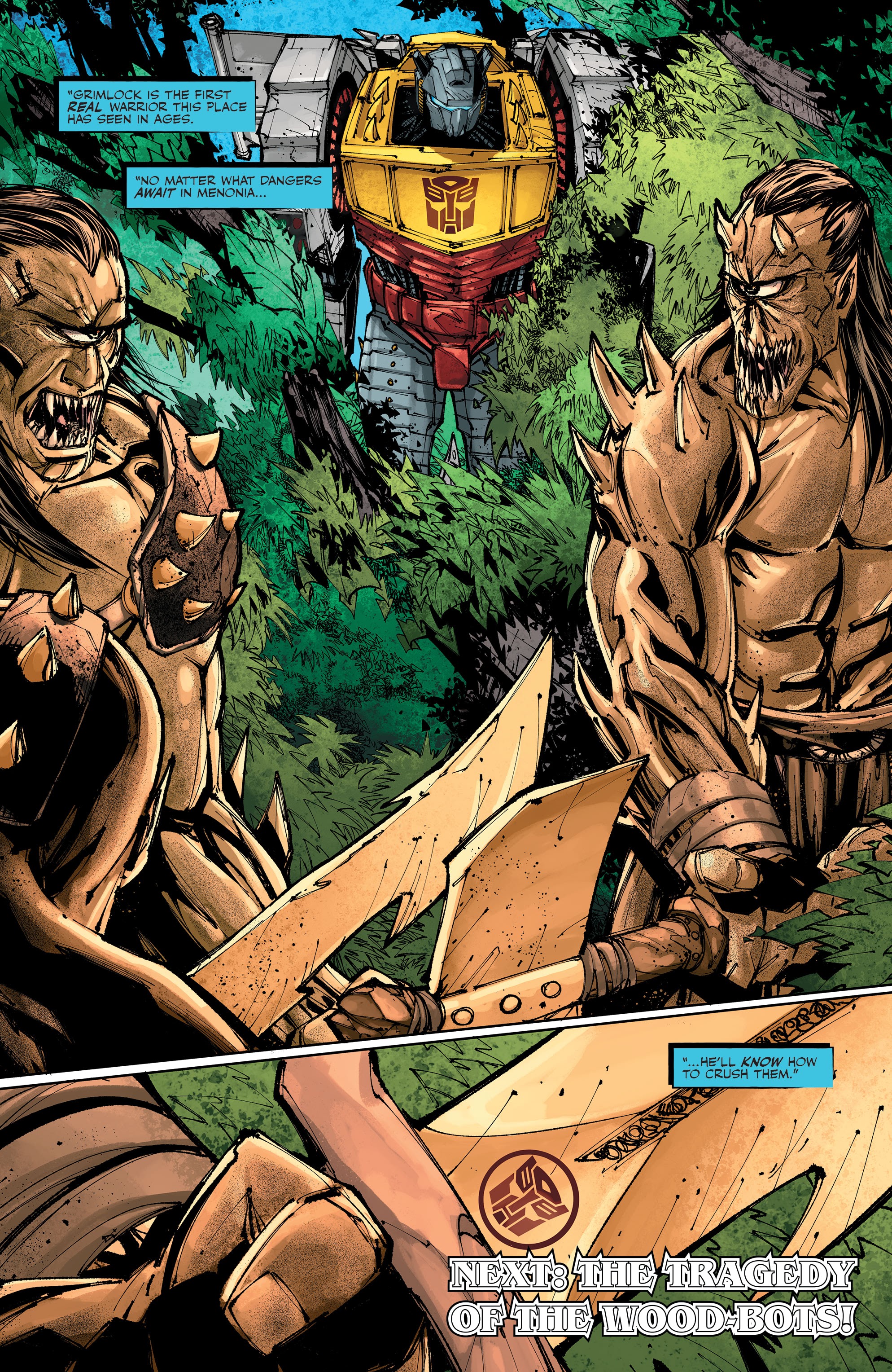 Read online Transformers: King Grimlock comic -  Issue #1 - 24