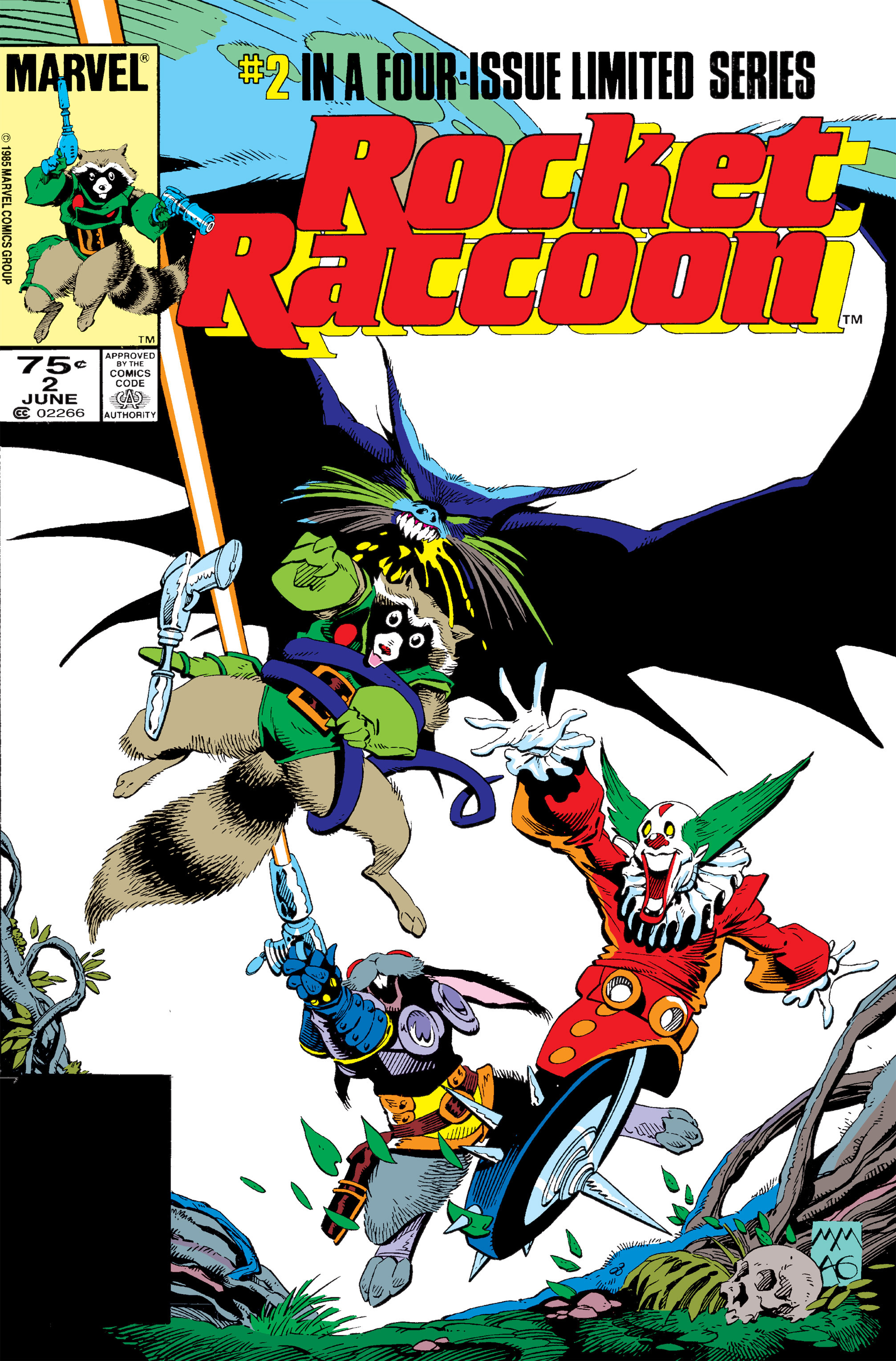 Read online Rocket Raccoon (1985) comic -  Issue #2 - 1