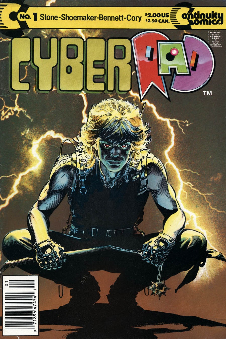 Read online CyberRad (1991) comic -  Issue #1 - 1