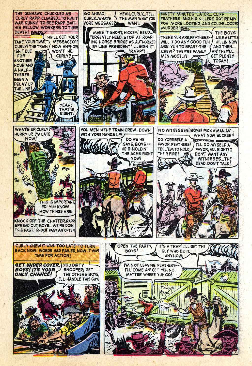 Read online Western Outlaws and Sheriffs comic -  Issue #62 - 9