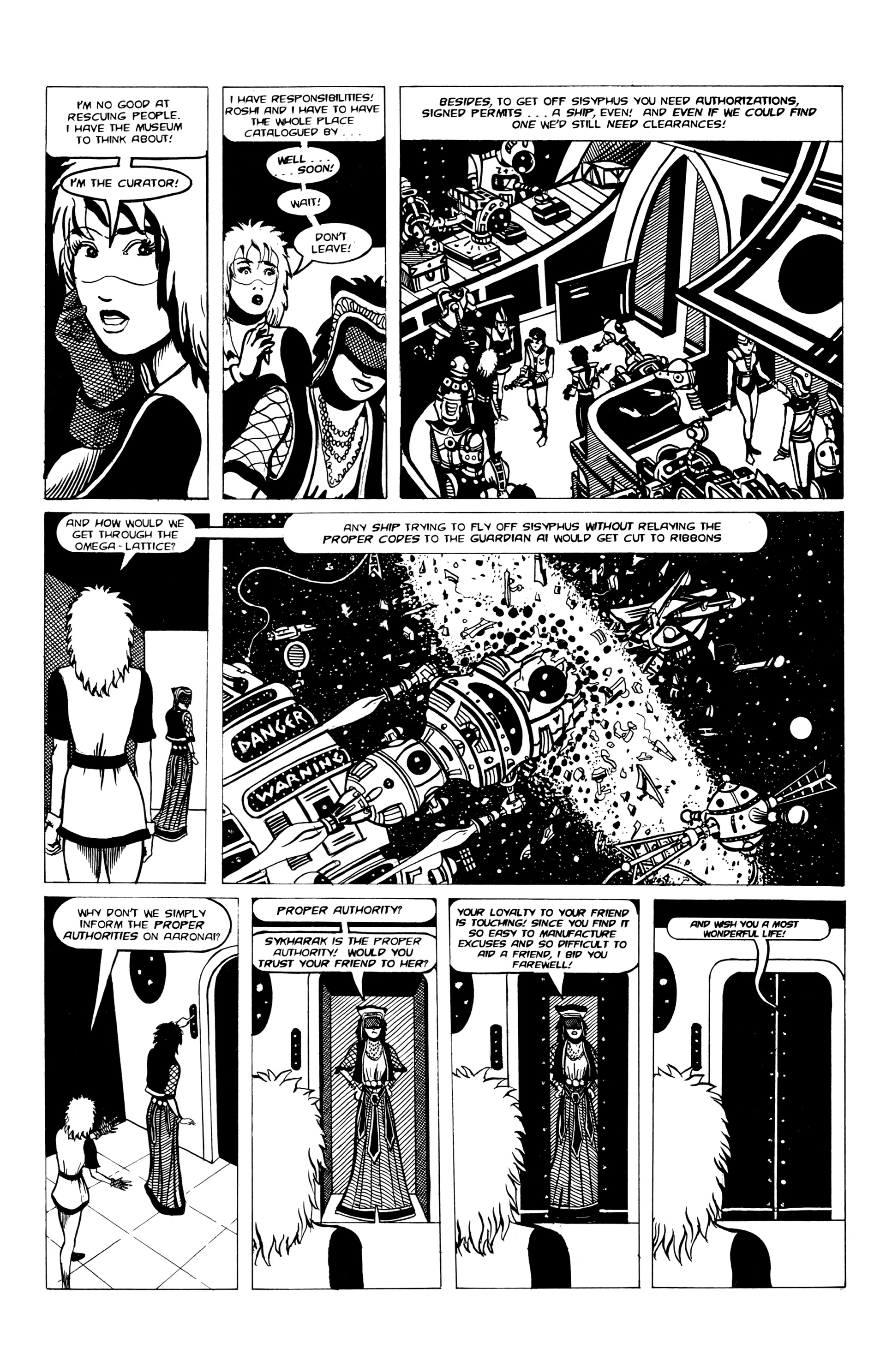 Read online Strange Attractors (1993) comic -  Issue #2 - 23