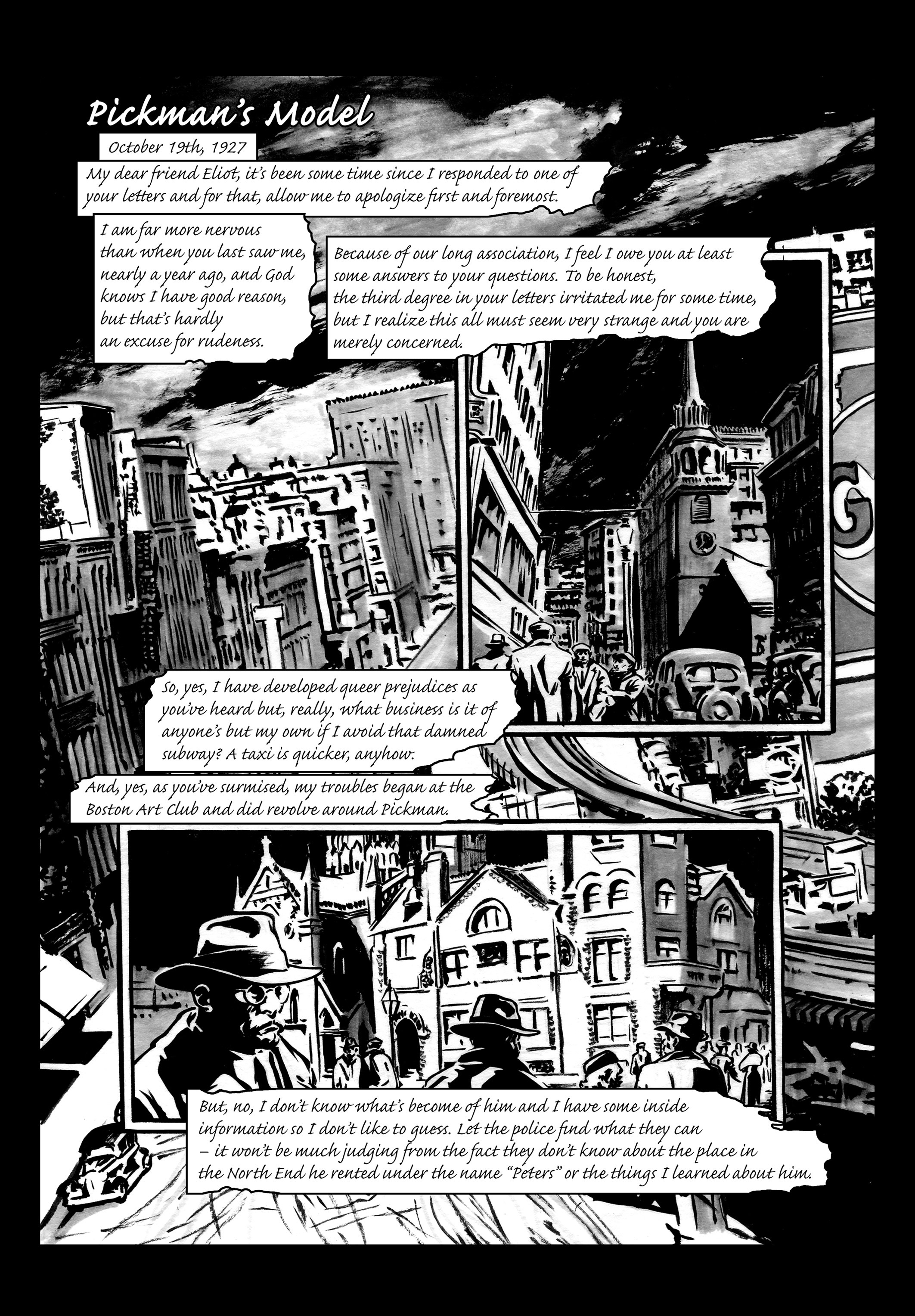 Read online Mythos: Lovecraft's Worlds comic -  Issue #1 - 3