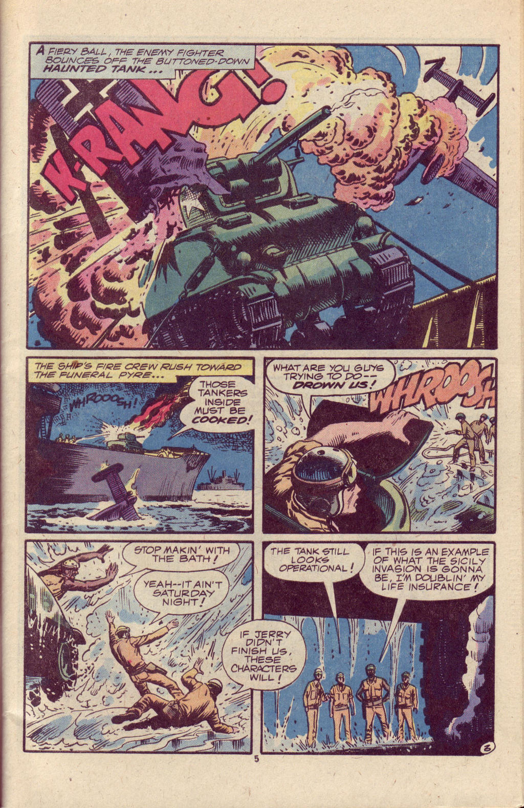 Read online G.I. Combat (1952) comic -  Issue #213 - 5