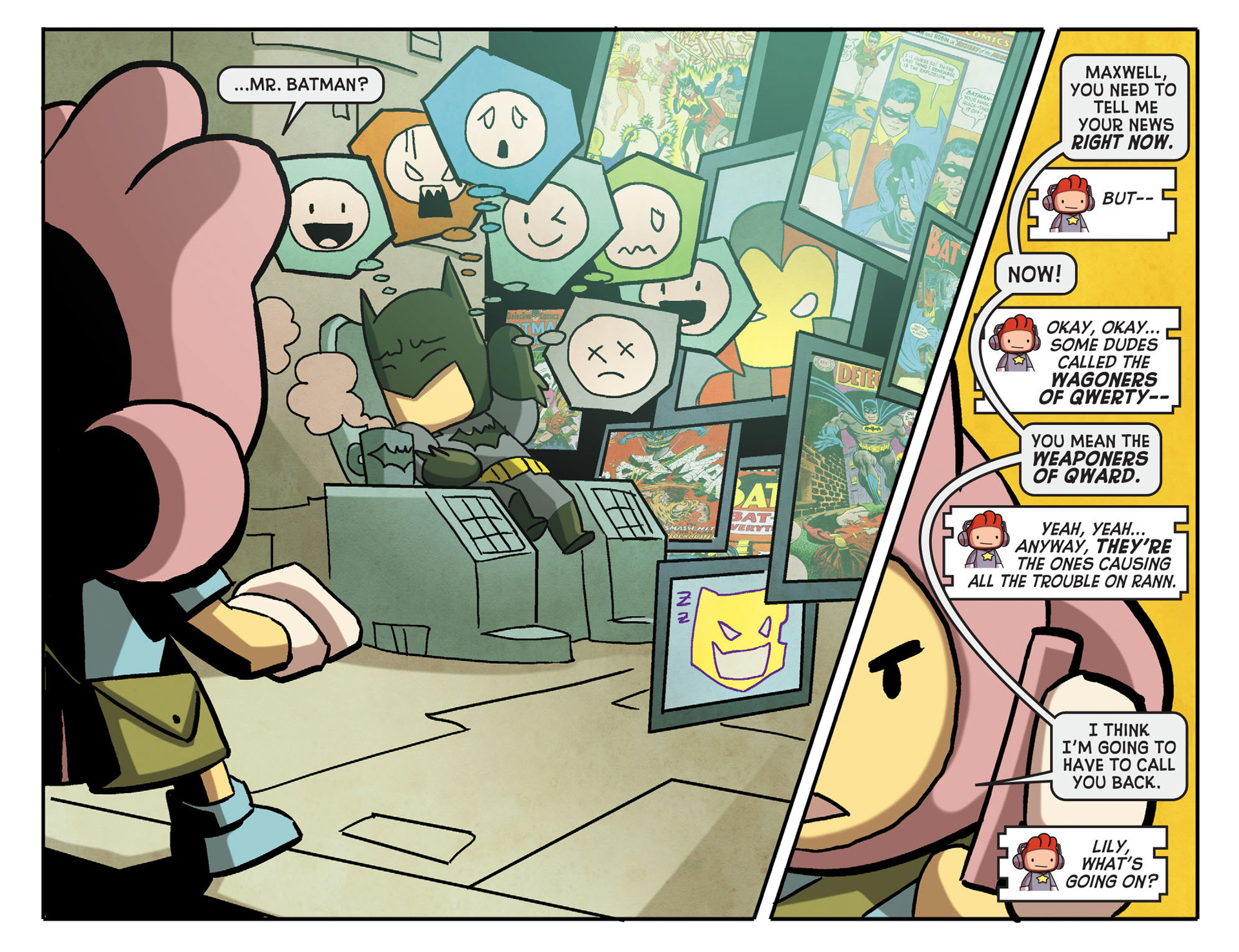 Read online Scribblenauts Unmasked: A Crisis of Imagination comic -  Issue #6 - 18