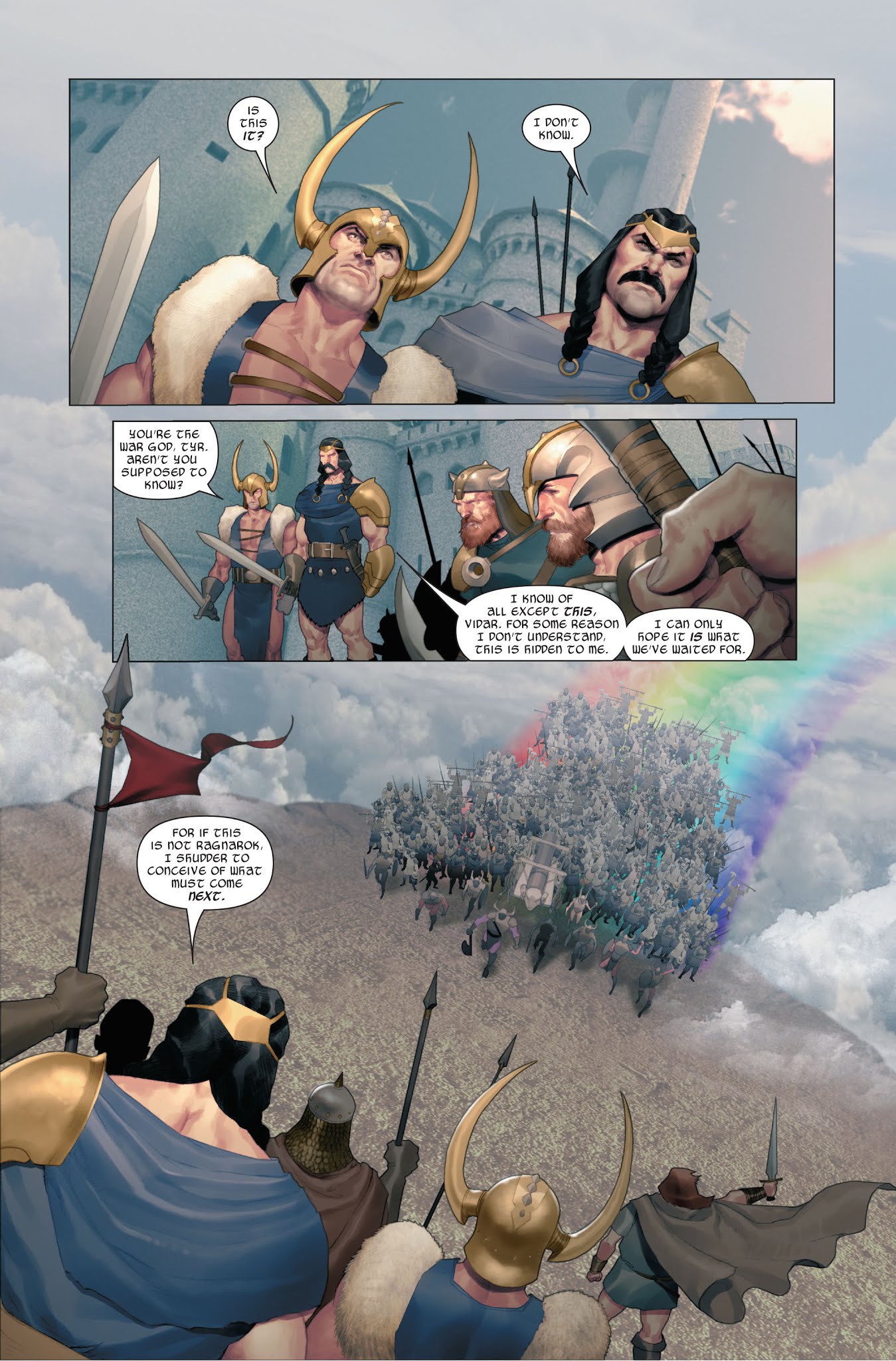 Read online Thor: Heaven & Earth comic -  Issue #1 - 2