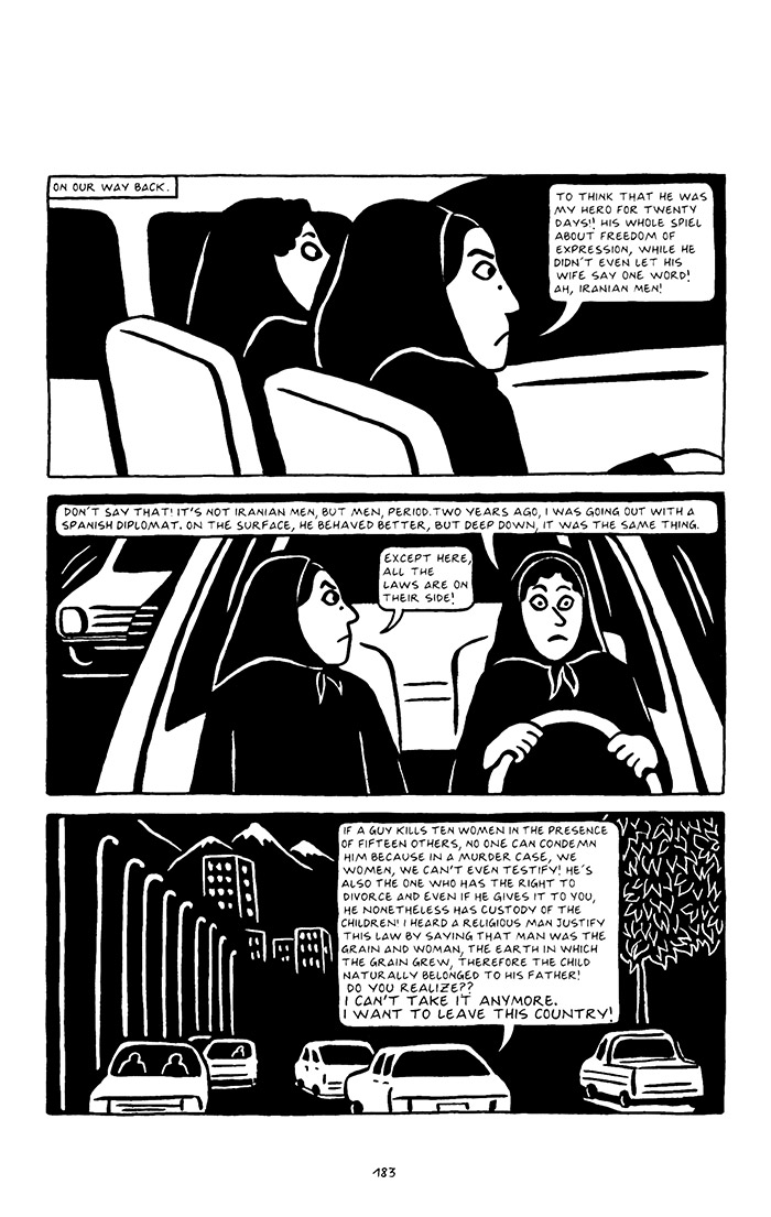 Read online Persepolis comic -  Issue # TPB 2 - 186