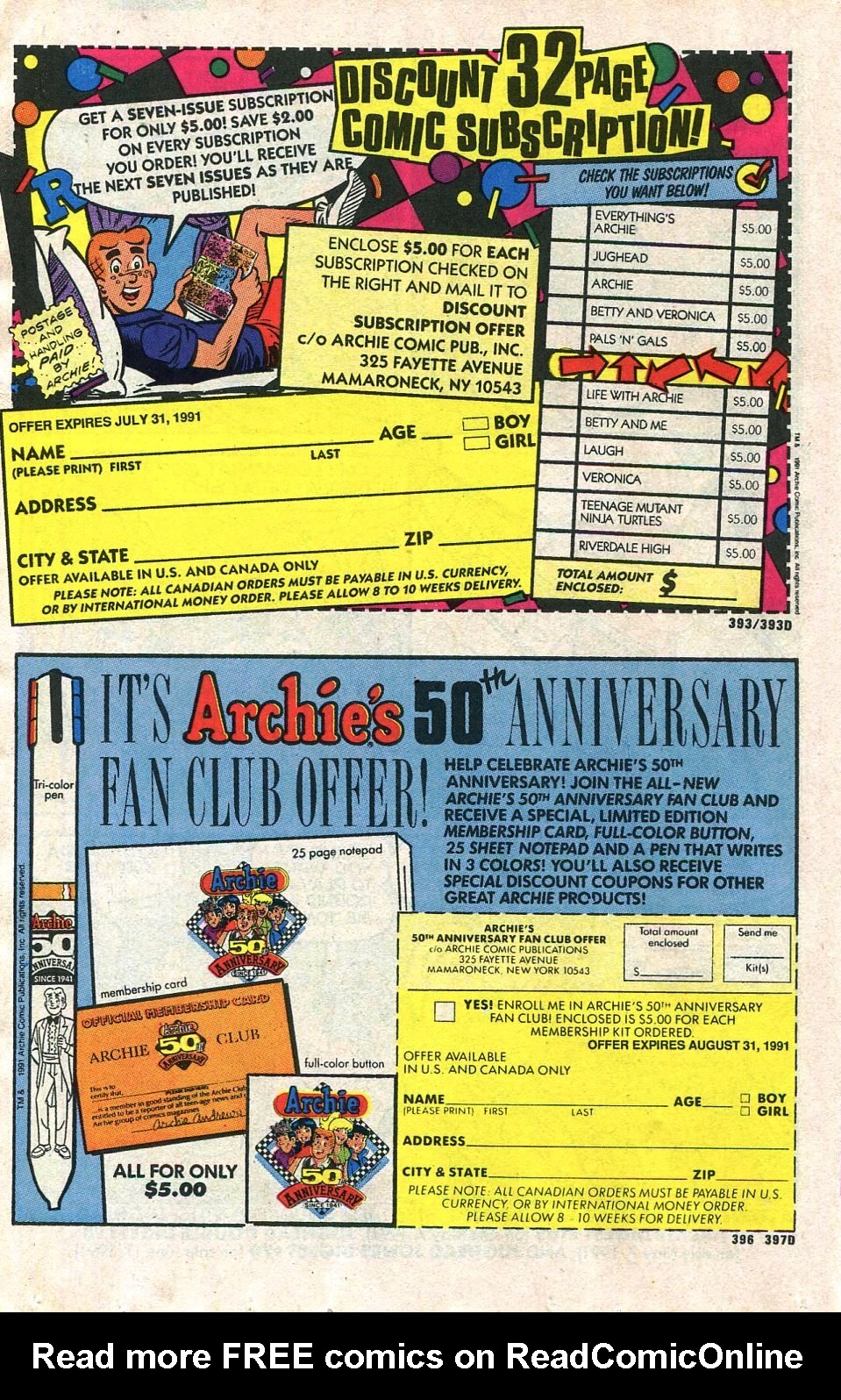 Read online Archie 3000! (1989) comic -  Issue #16 - 18