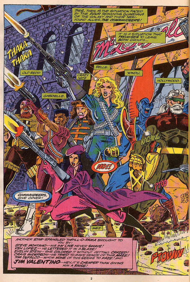 Read online Guardians of the Galaxy (1990) comic -  Issue #18 - 3