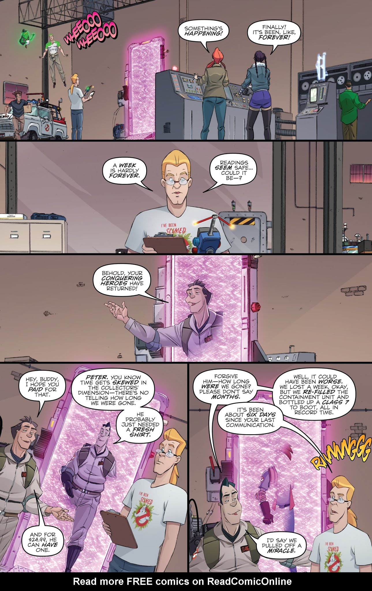 Read online Ghostbusters: Crossing Over comic -  Issue #8 - 19