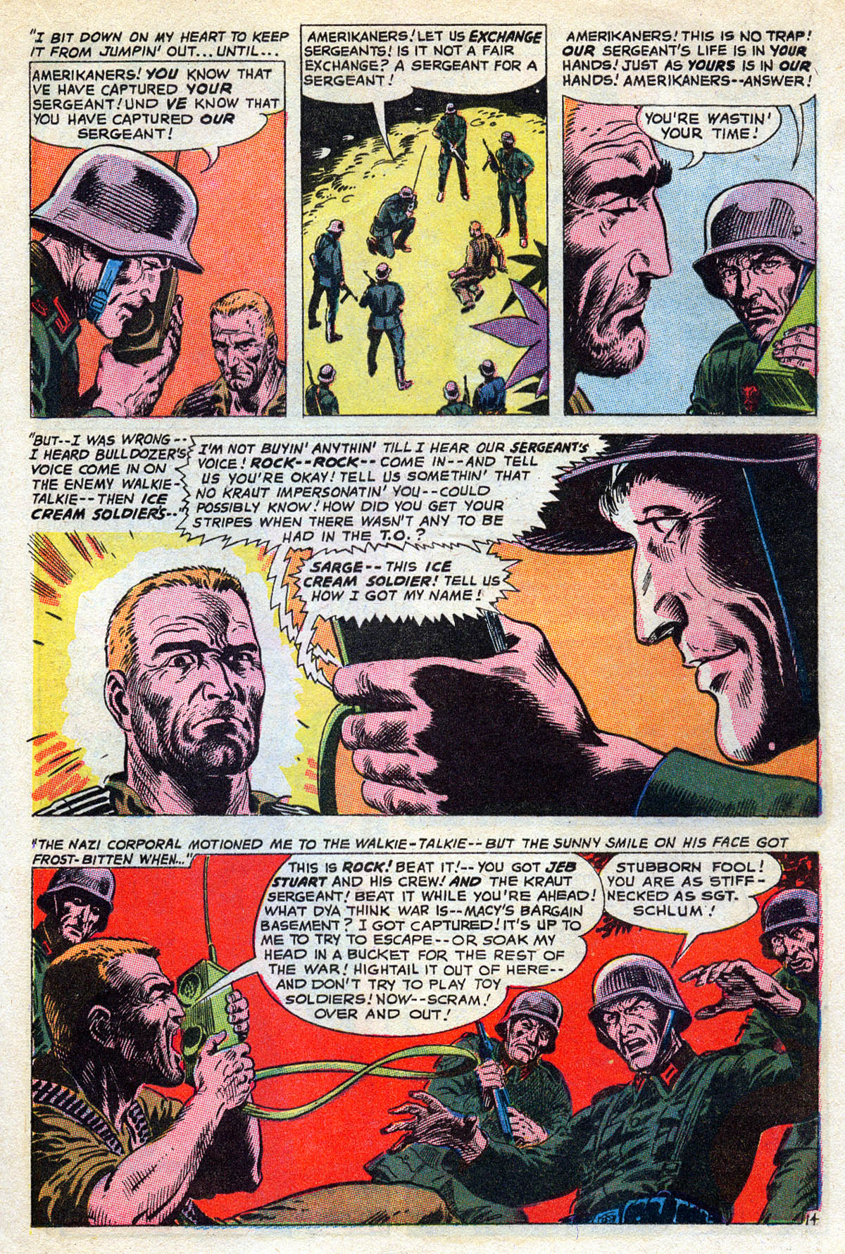 Read online Our Army at War (1952) comic -  Issue #172 - 20