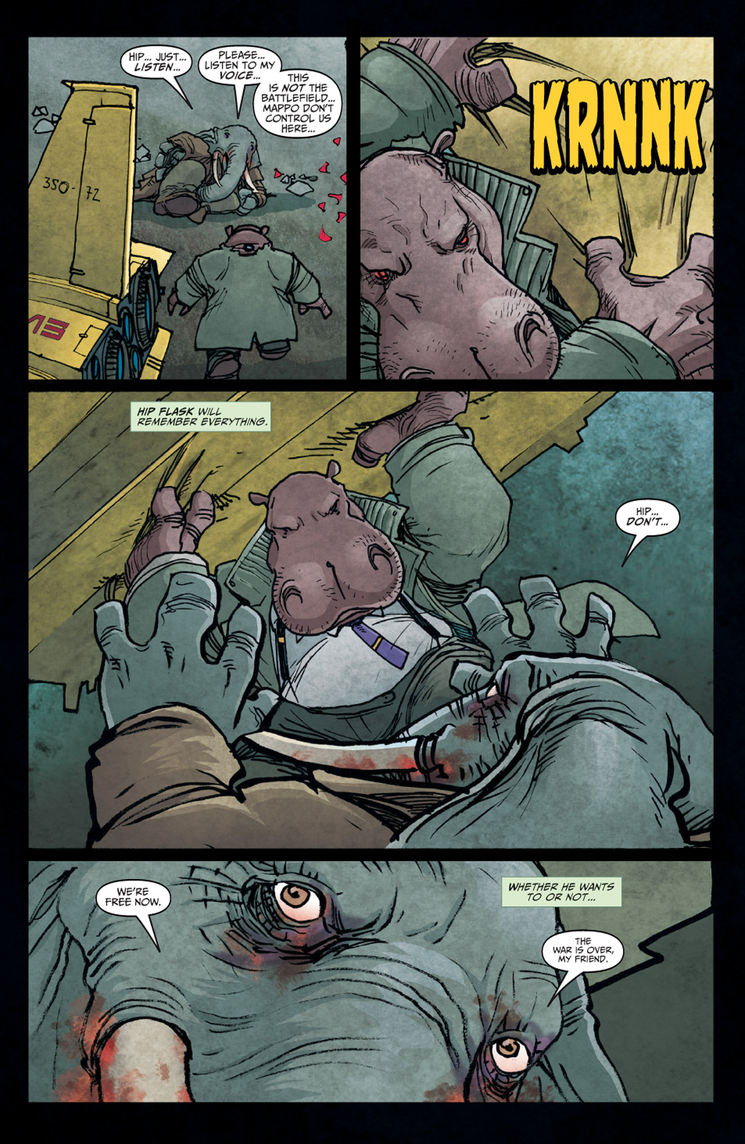 Read online Elephantmen comic -  Issue #24 - 18