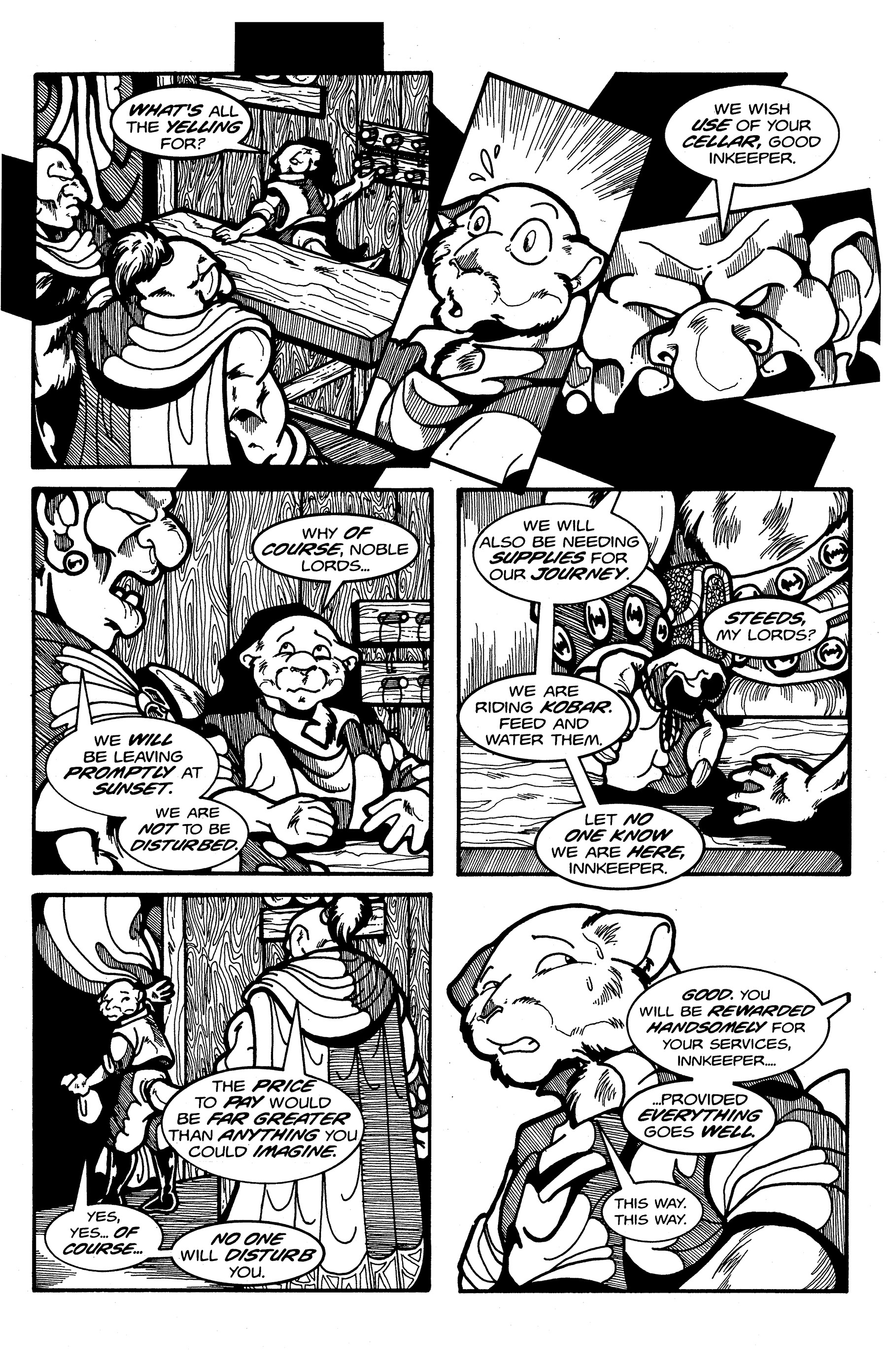 Read online Tall Tails: Thieves' Quest comic -  Issue #4 - 23