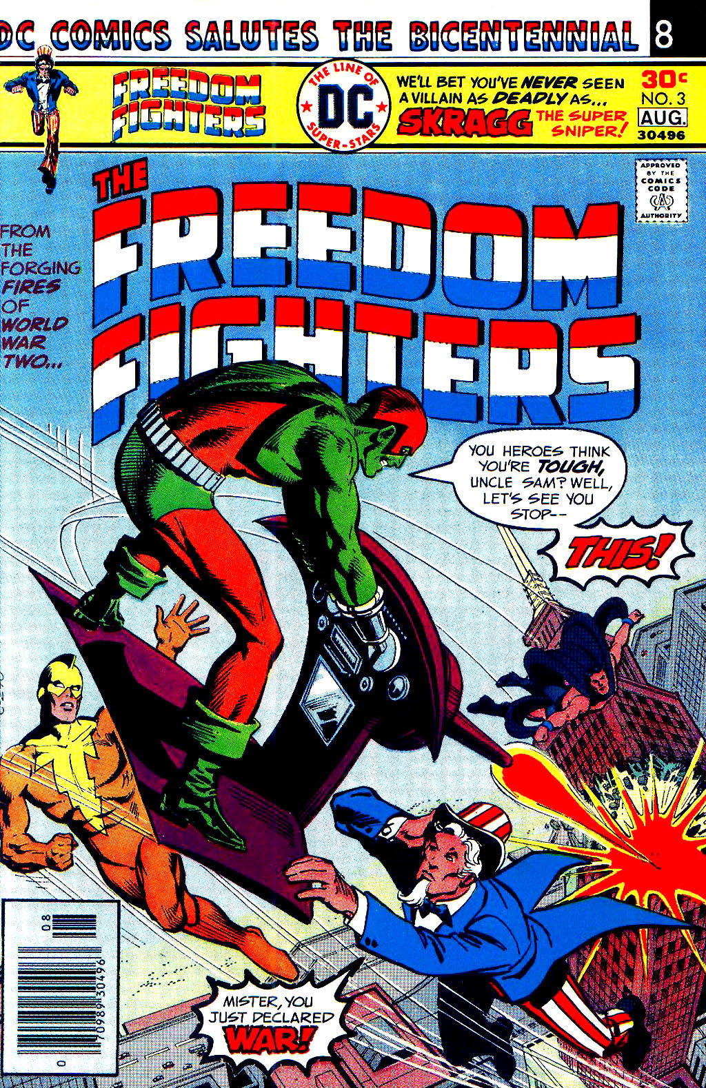 Read online Freedom Fighters (1976) comic -  Issue #3 - 1