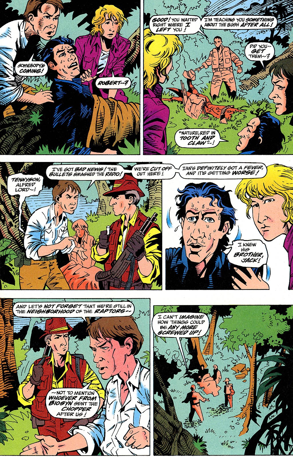 Read online Jurassic Park: Raptors Hijack comic -  Issue #2 - 27