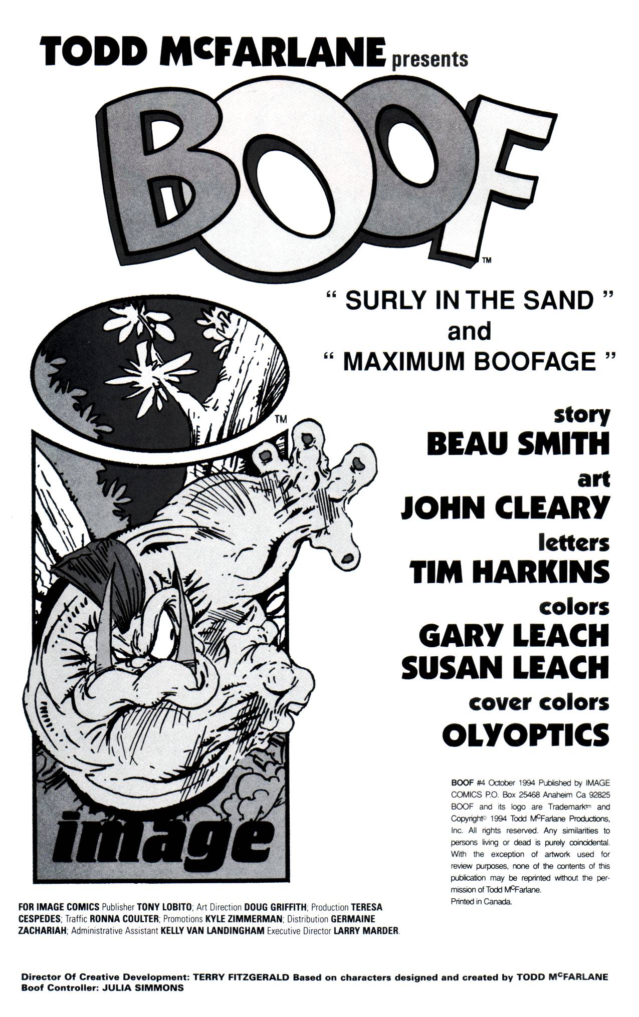 Read online Boof comic -  Issue #4 - 2