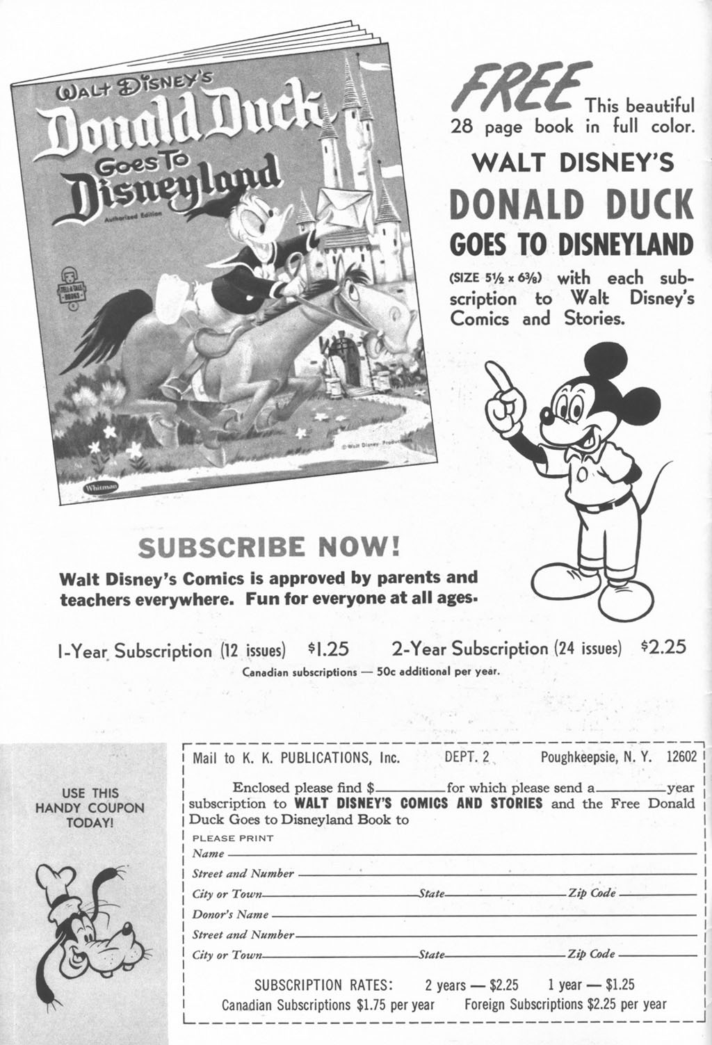 Read online Walt Disney's Comics and Stories comic -  Issue #329 - 2