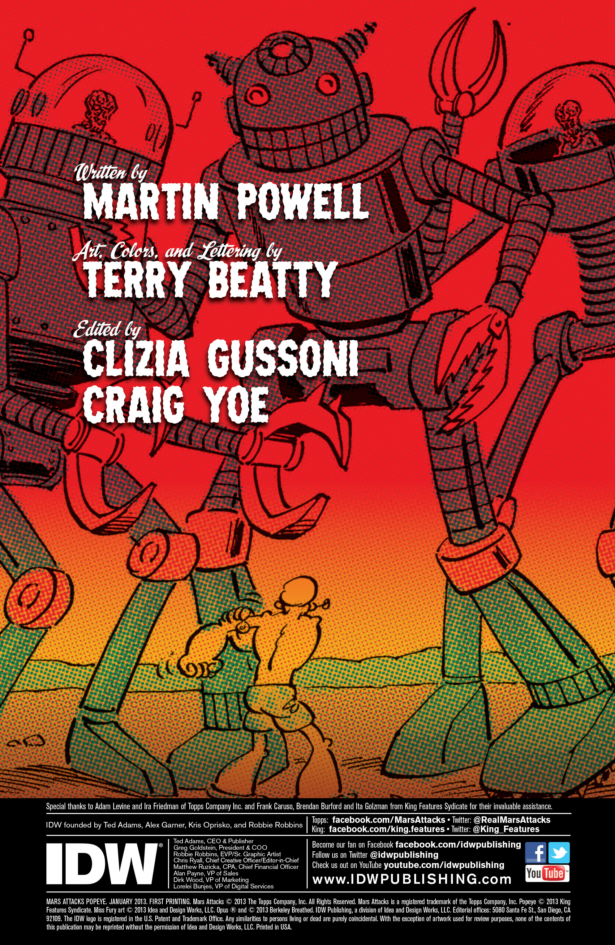 Read online Mars Attacks Popeye comic -  Issue # Full - 2
