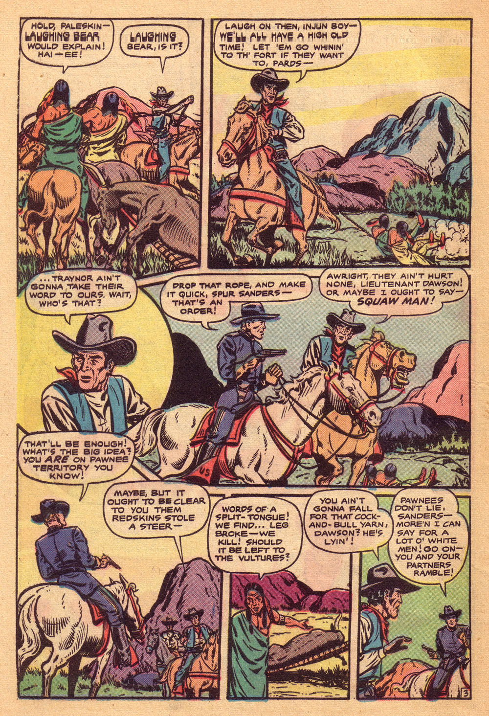 Read online Cowgirl Romances (1950) comic -  Issue #4 - 28