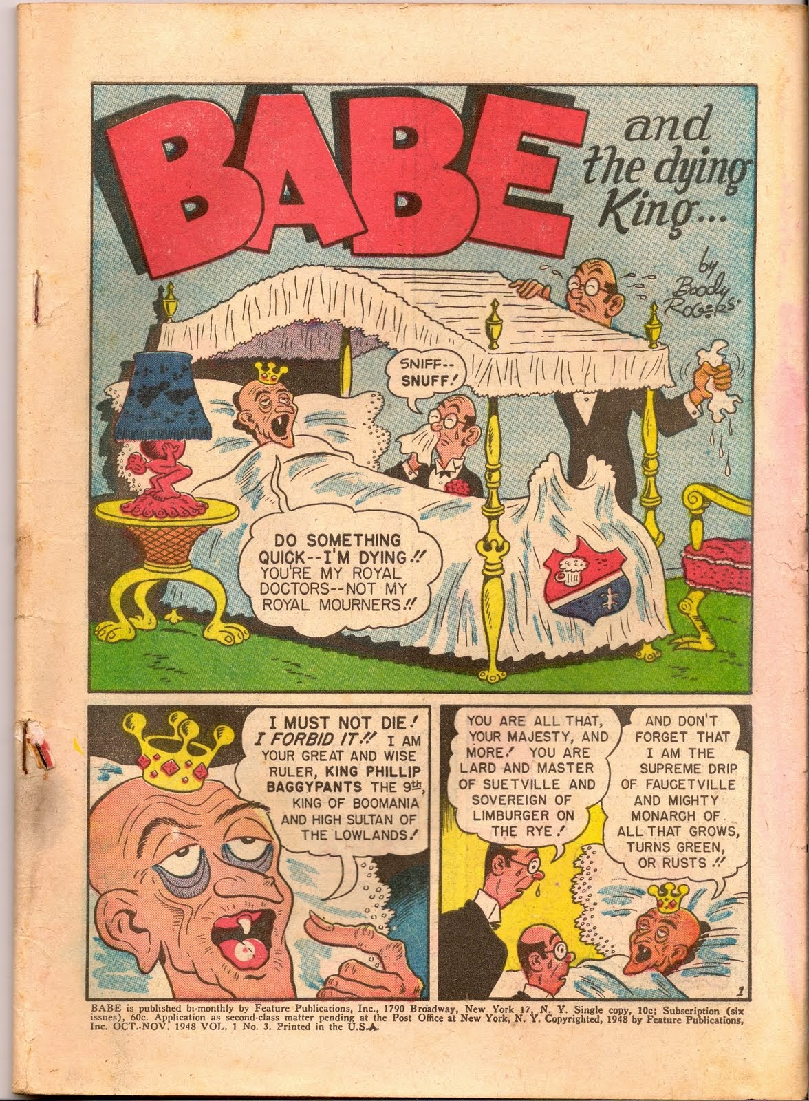 Read online Babe (1948) comic -  Issue #3 - 2