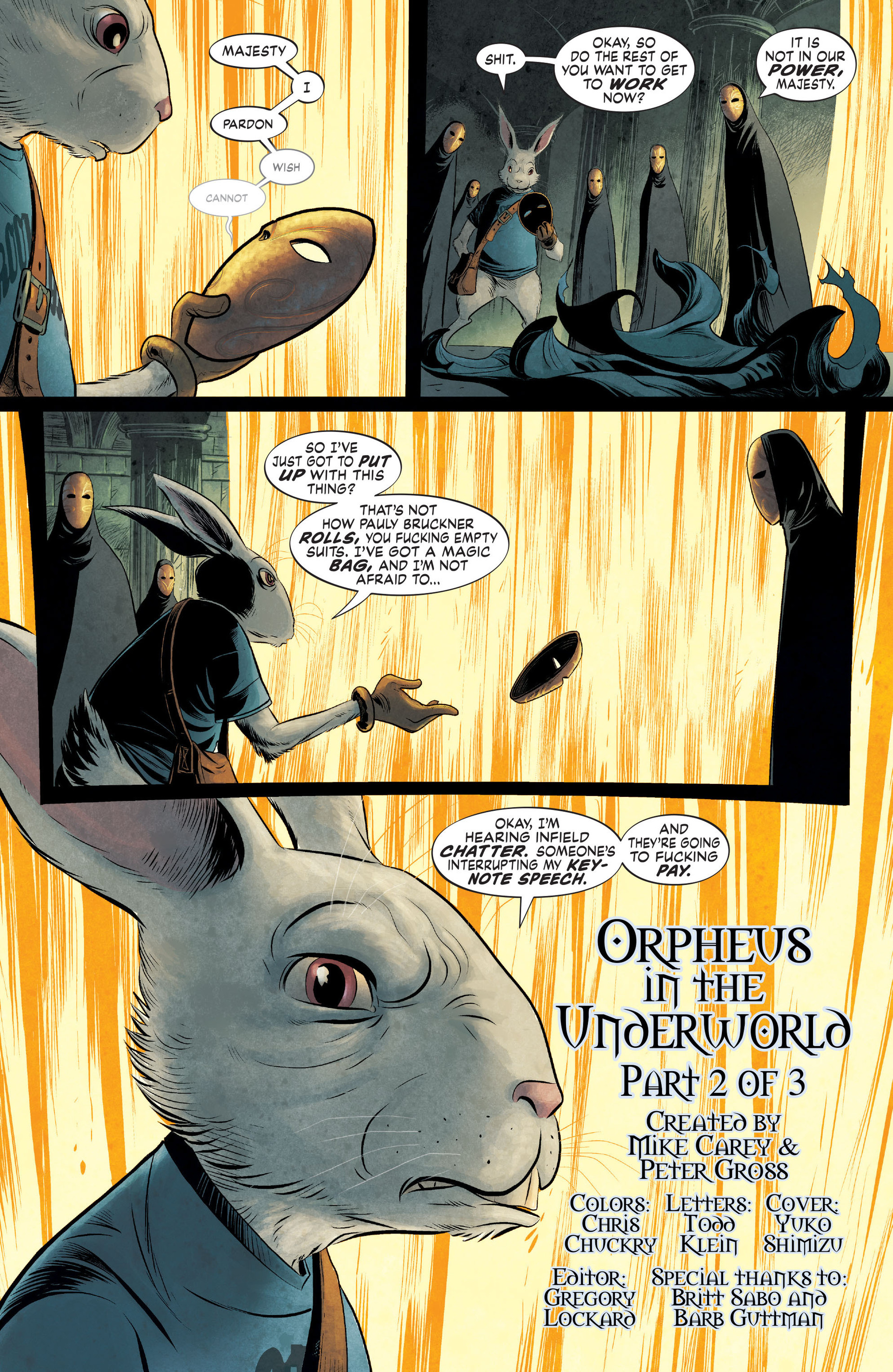 Read online The Unwritten comic -  Issue #48 - 4