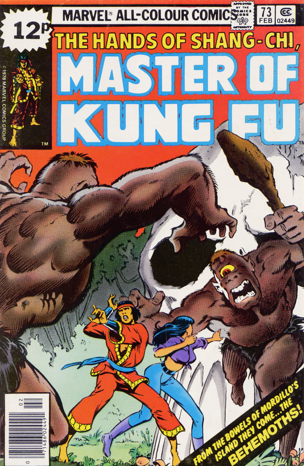 Read online Master of Kung Fu (1974) comic -  Issue #73 - 1