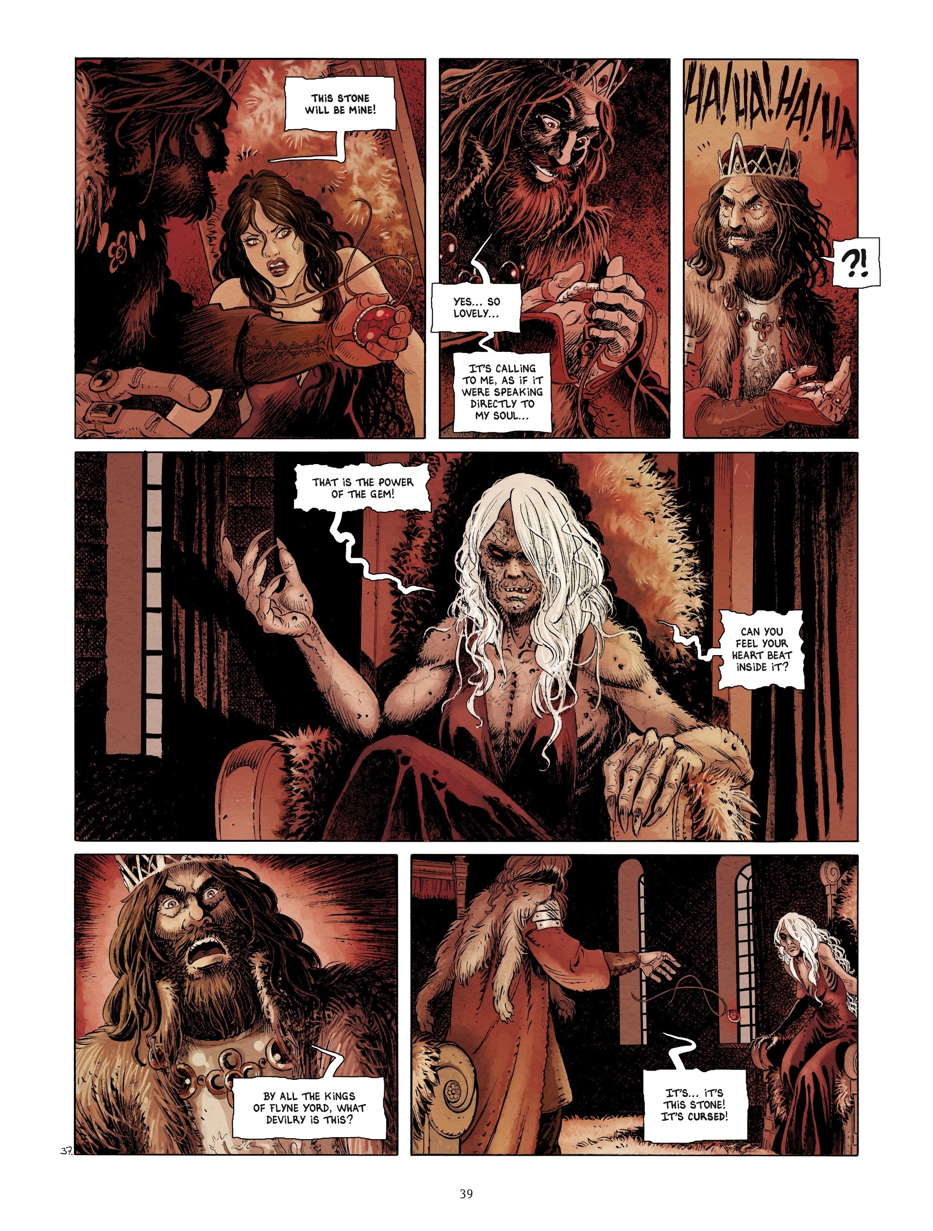 Read online Layla: A Tale of the Scarlet Swamp comic -  Issue # TPB - 41