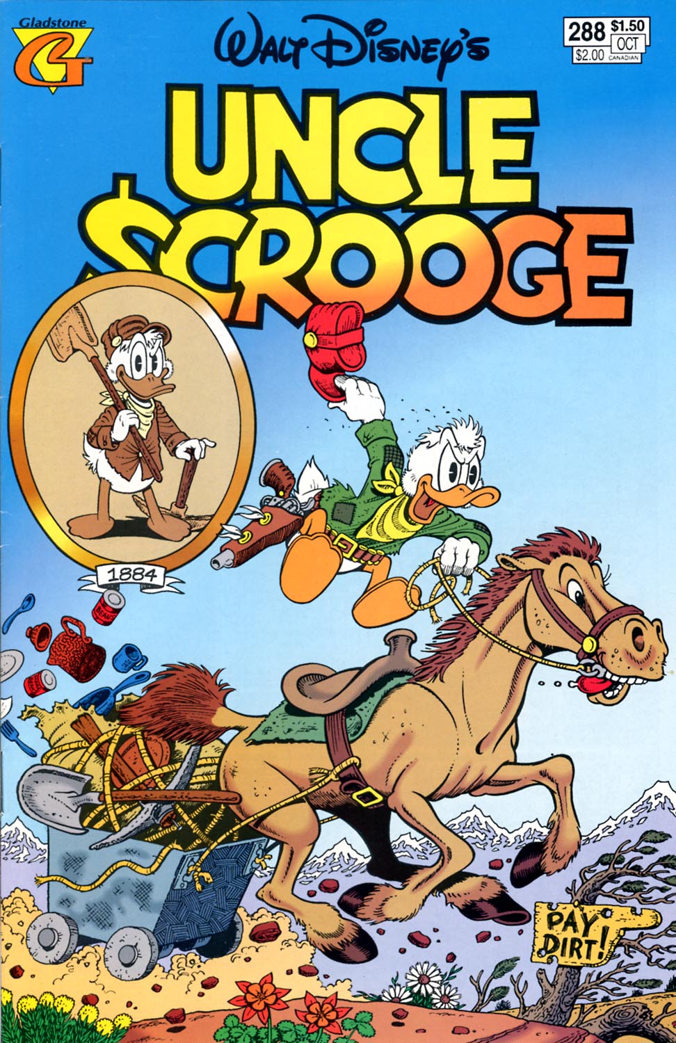 Read online Uncle Scrooge (1953) comic -  Issue #288 - 1